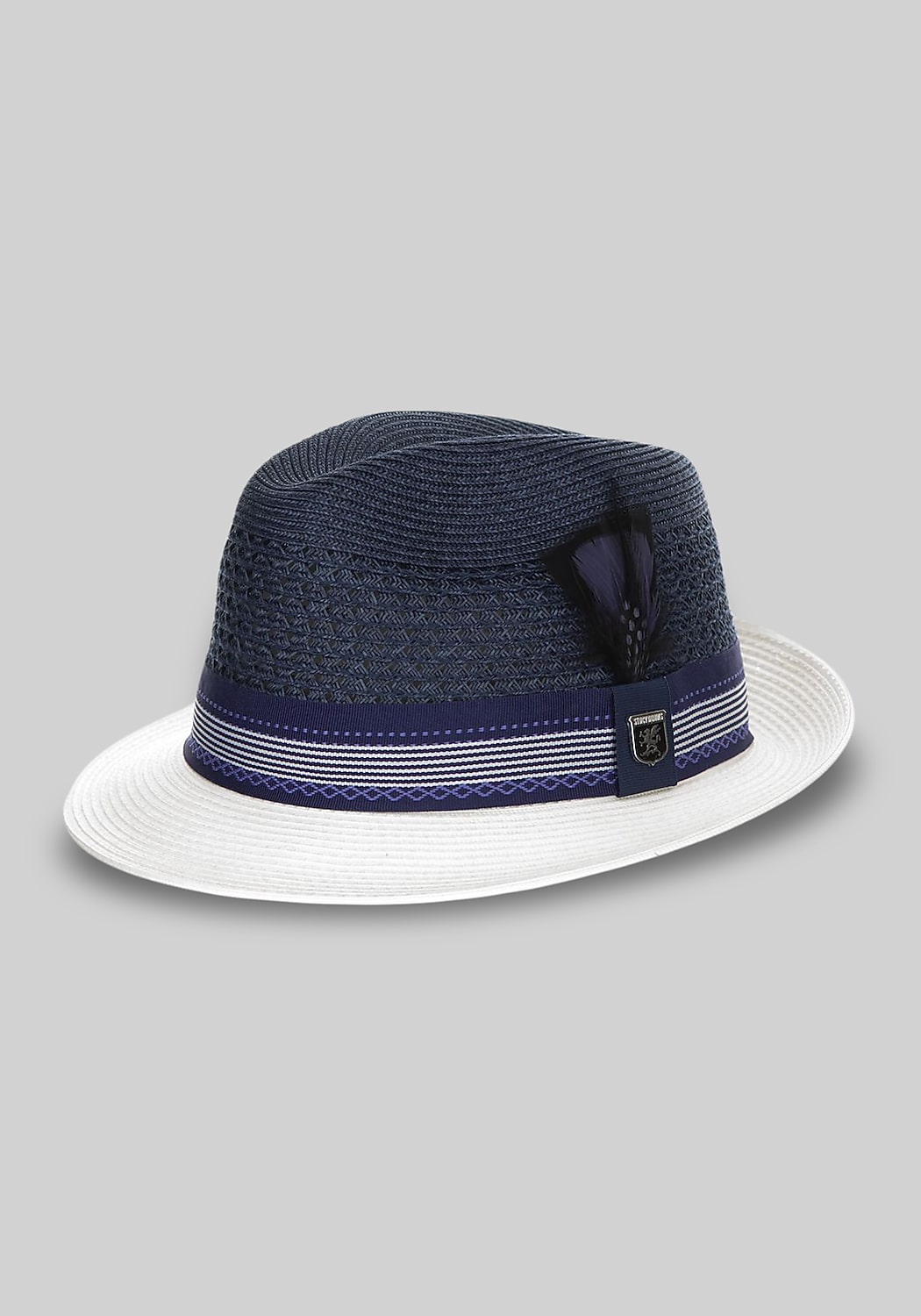 Stacy Adams Jalen Vented Poly Braid Fedora