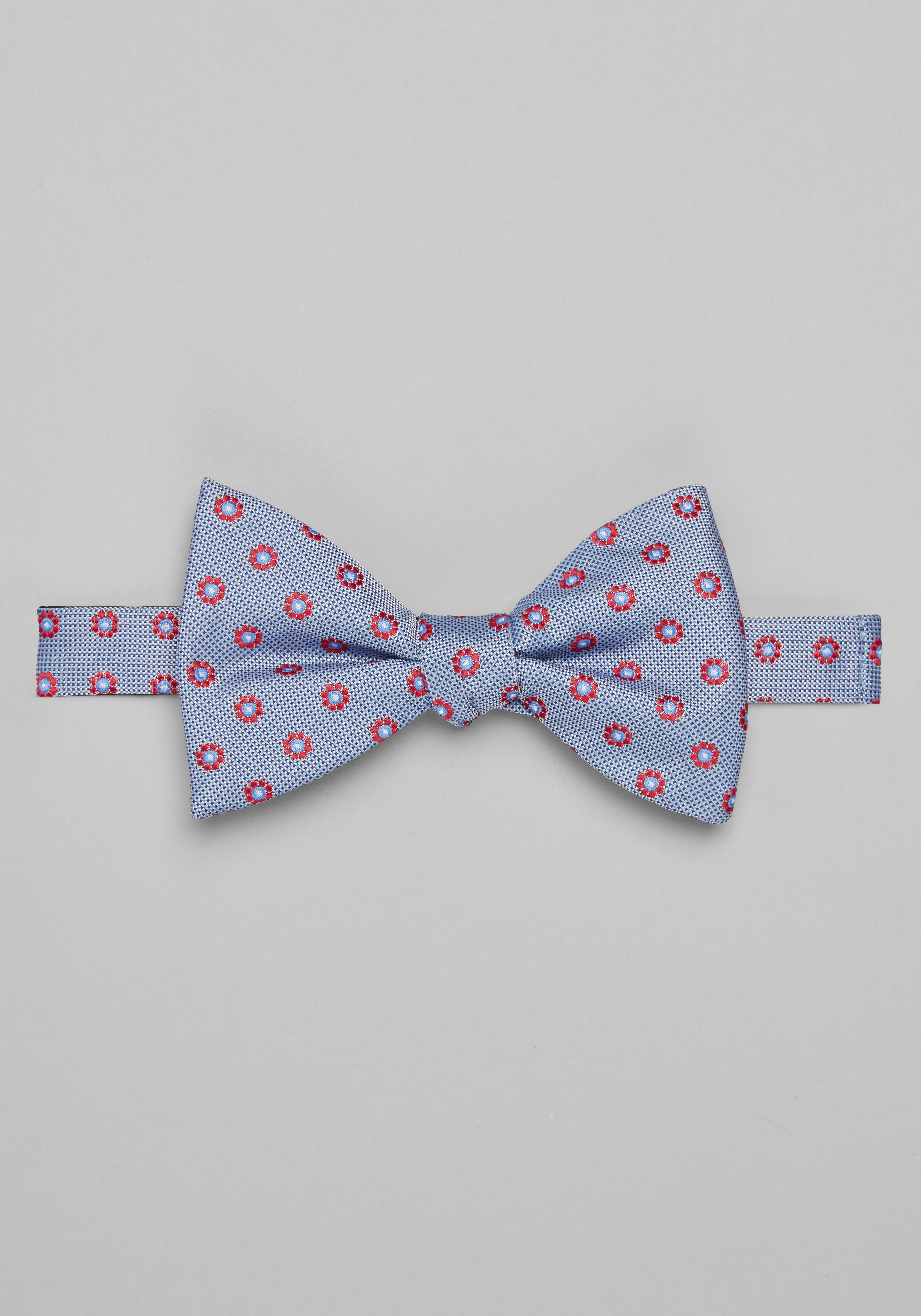 Men's Accessories, Jos. A. Bank Mini Flowers Pre-Tied Big Bow Tie - Jos A Bank