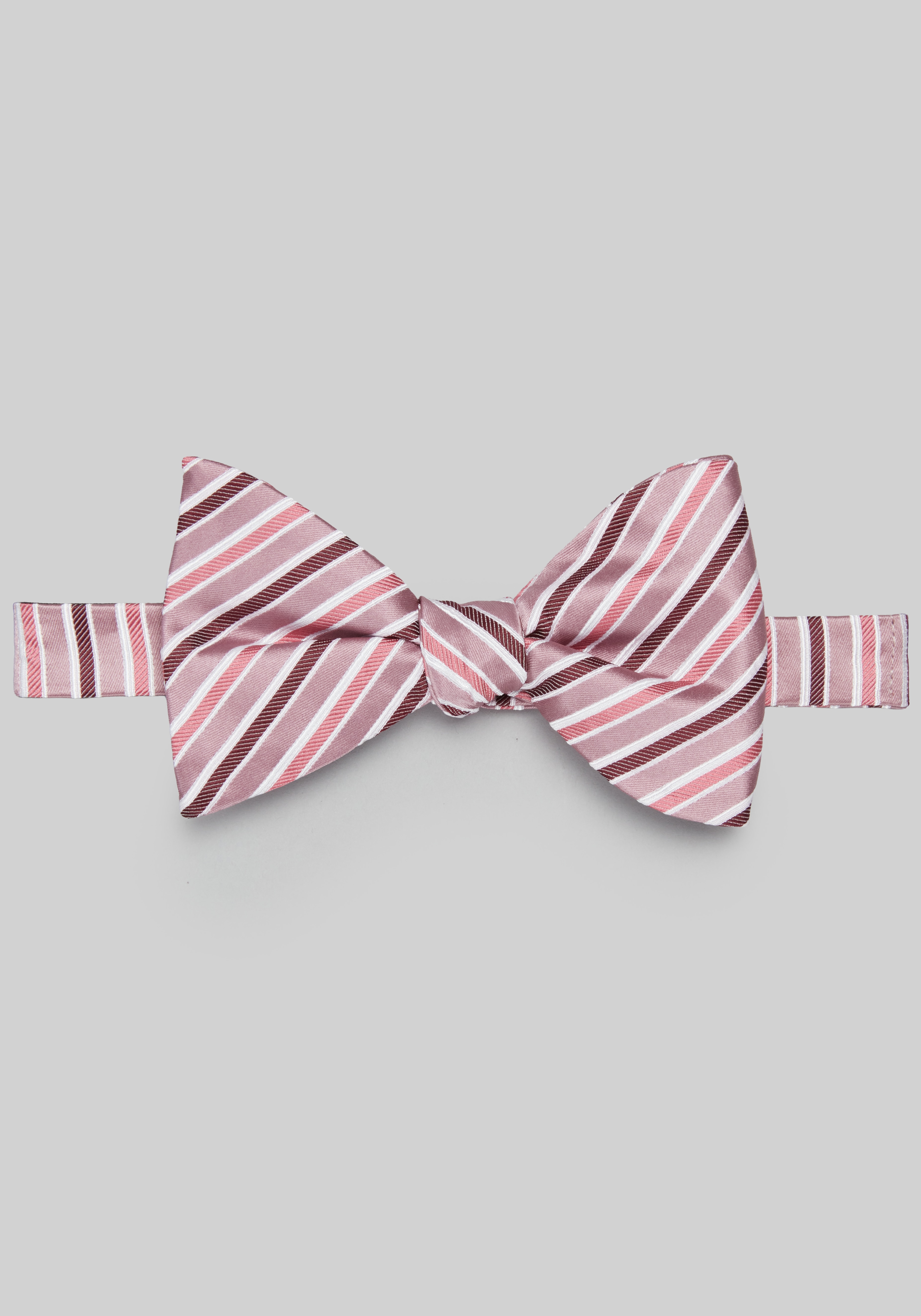 Men's Accessories, Jos. A. Bank Stripe Pre-Tied Big Bow Tie - Jos A Bank
