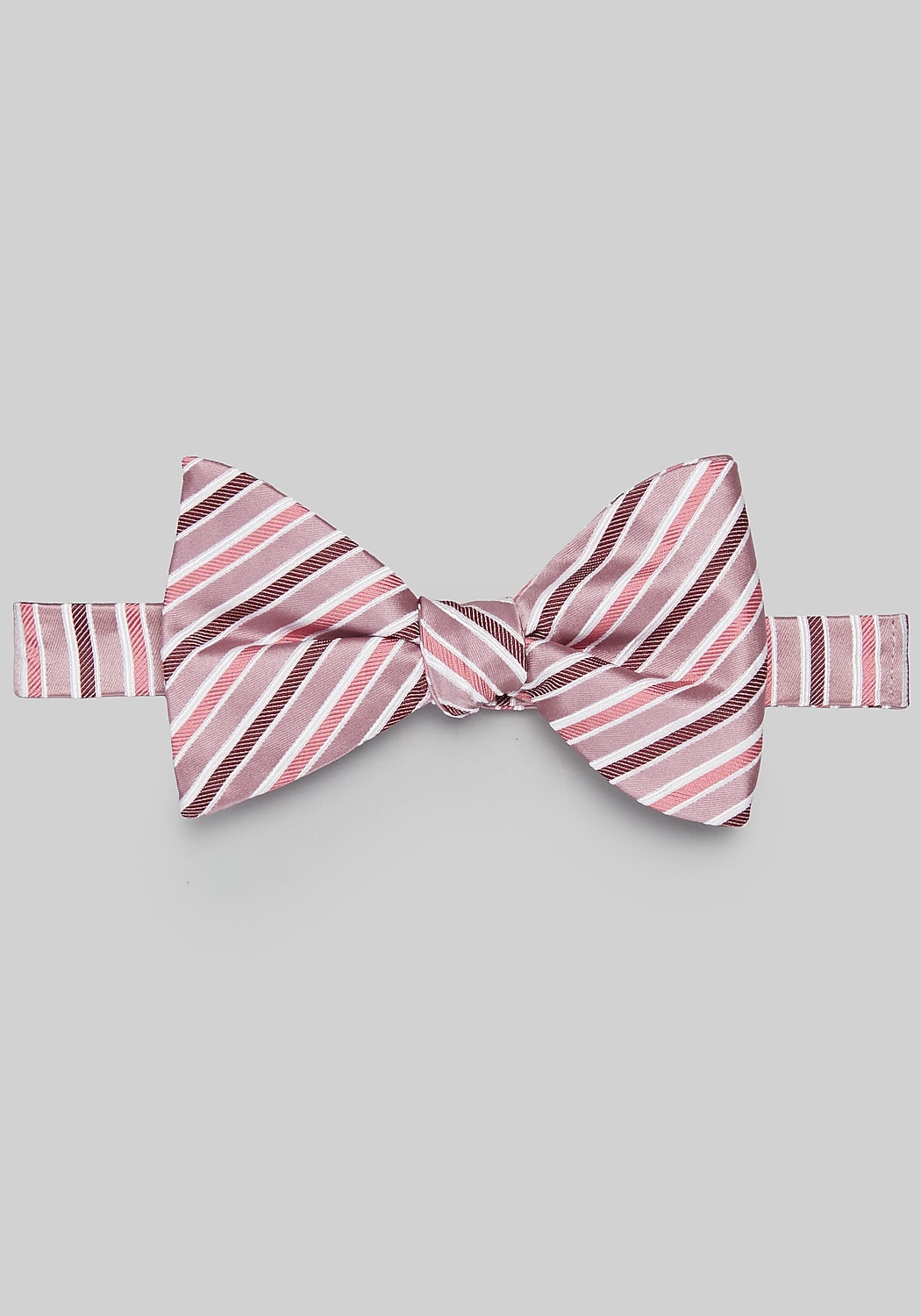 Jos. A. Bank Stripe Pre-Tied Big Bow Tie