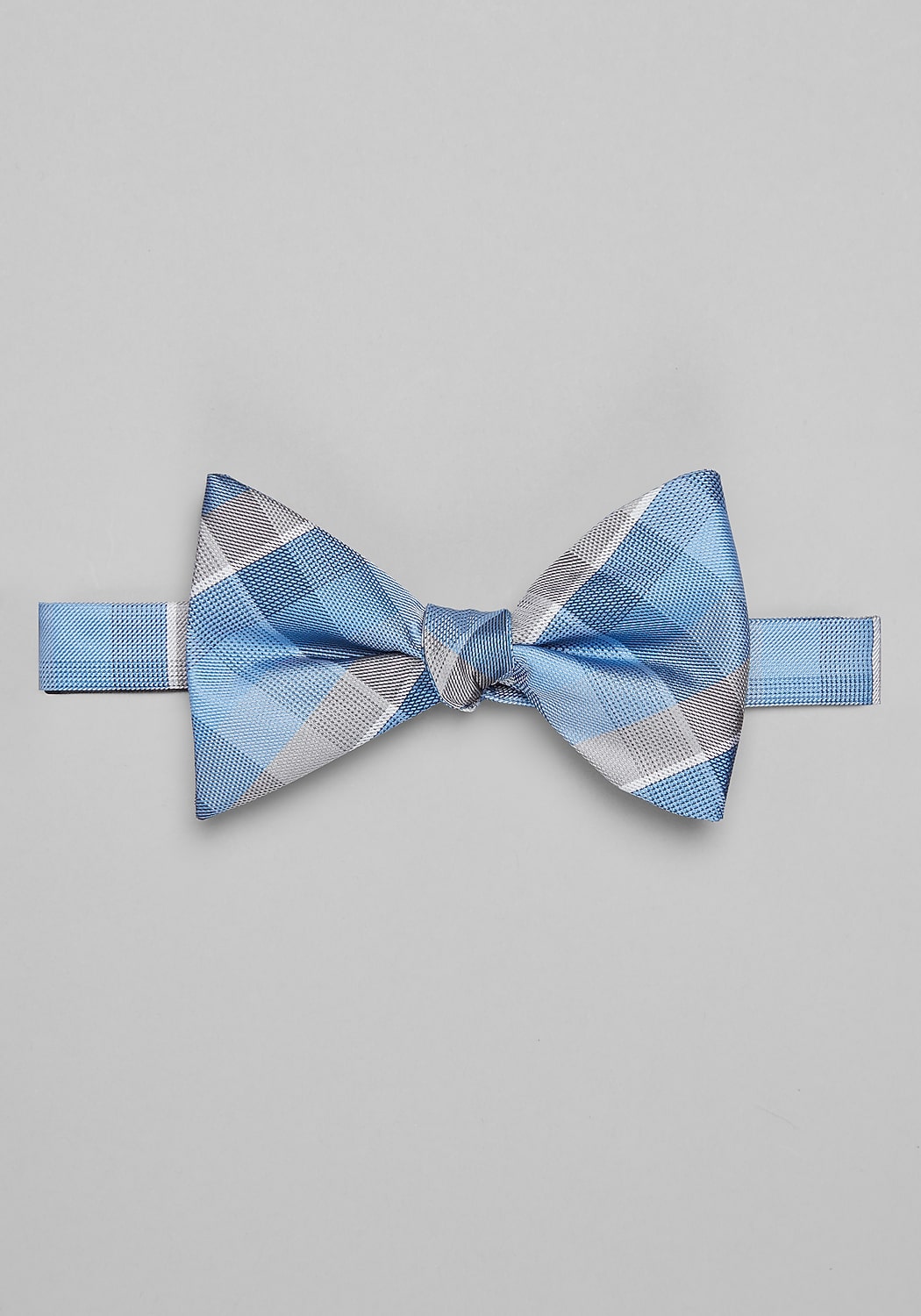 Jos. A. Bank Plaid Pre-Tied Big Bow Tie