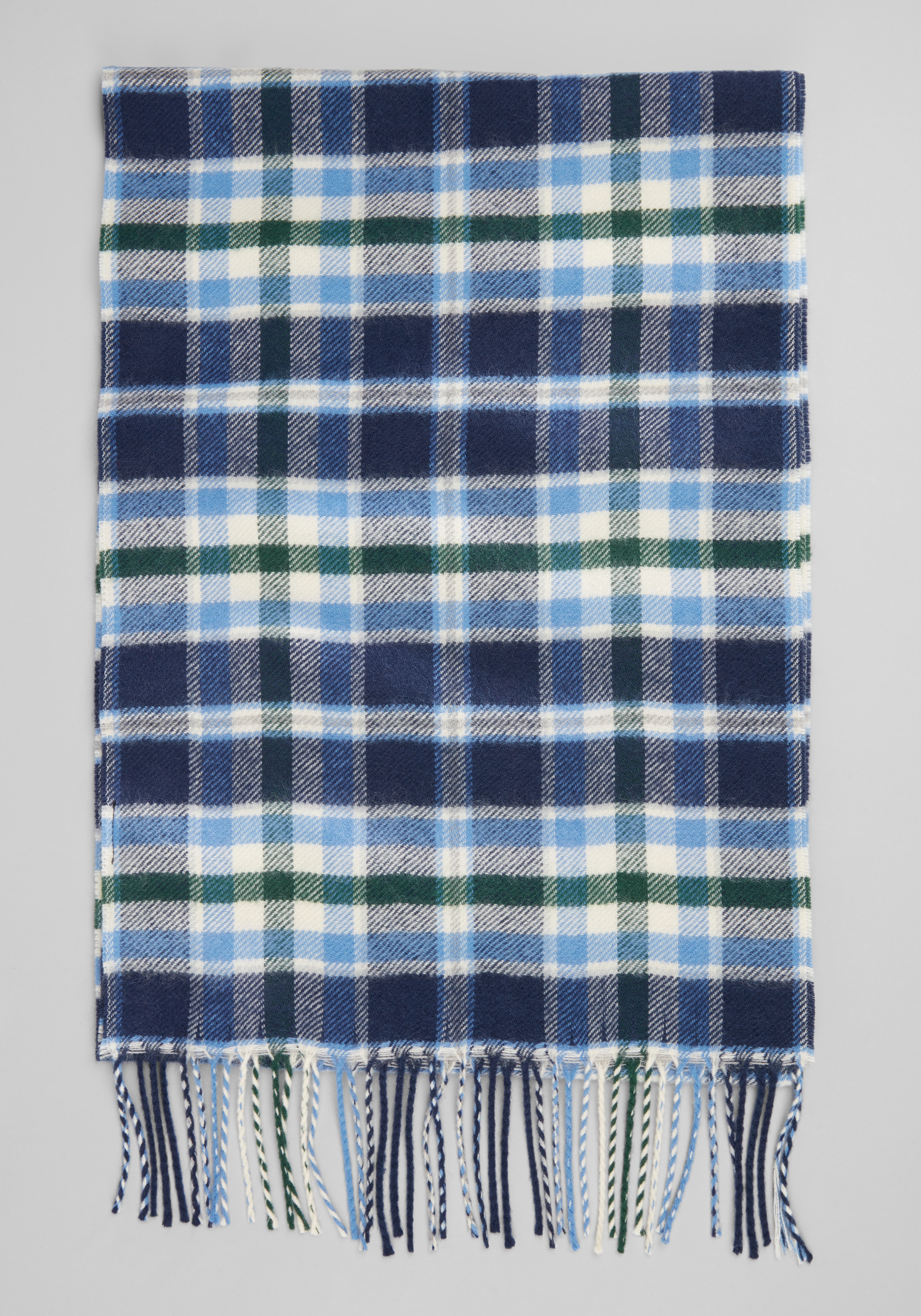 Men's Accessories, Jos. A. Bank Multi Plaid Scarf - Jos A Bank
