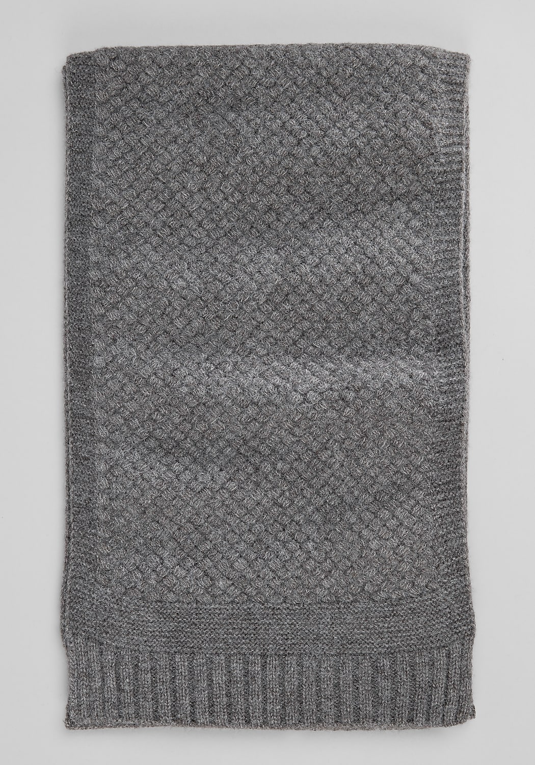 Jos. A. Bank Solid Texture Knit Scarf