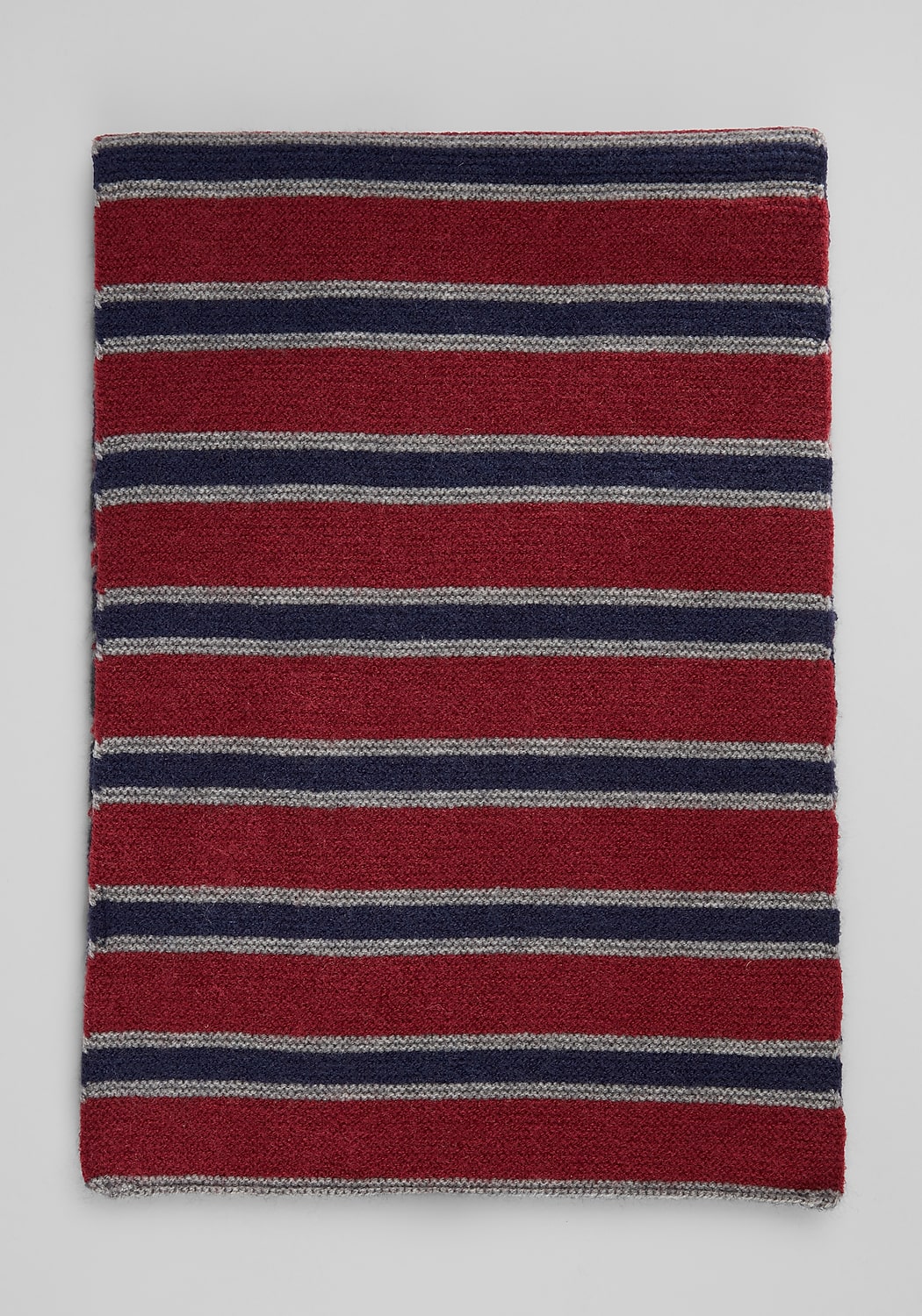Jos. A. Bank Stripe Knit Scarf