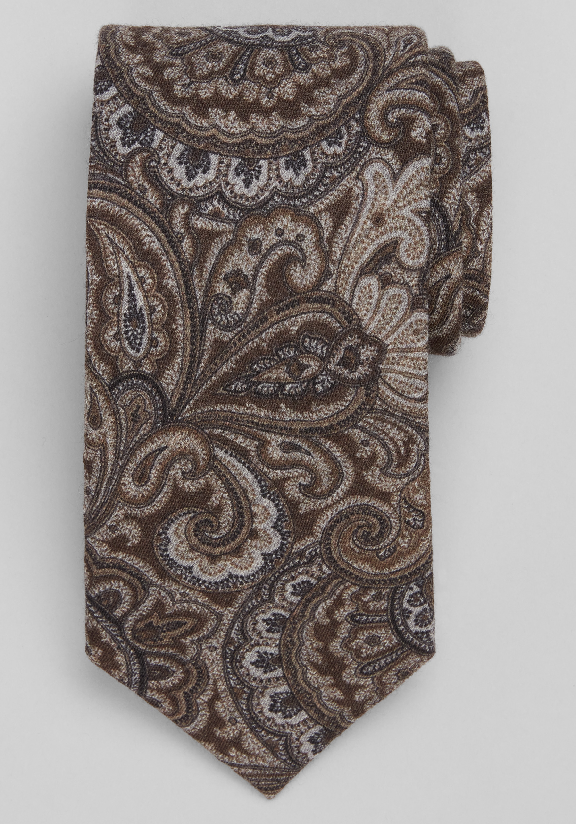 Reserve Collection Premium Paisley Wool Tie