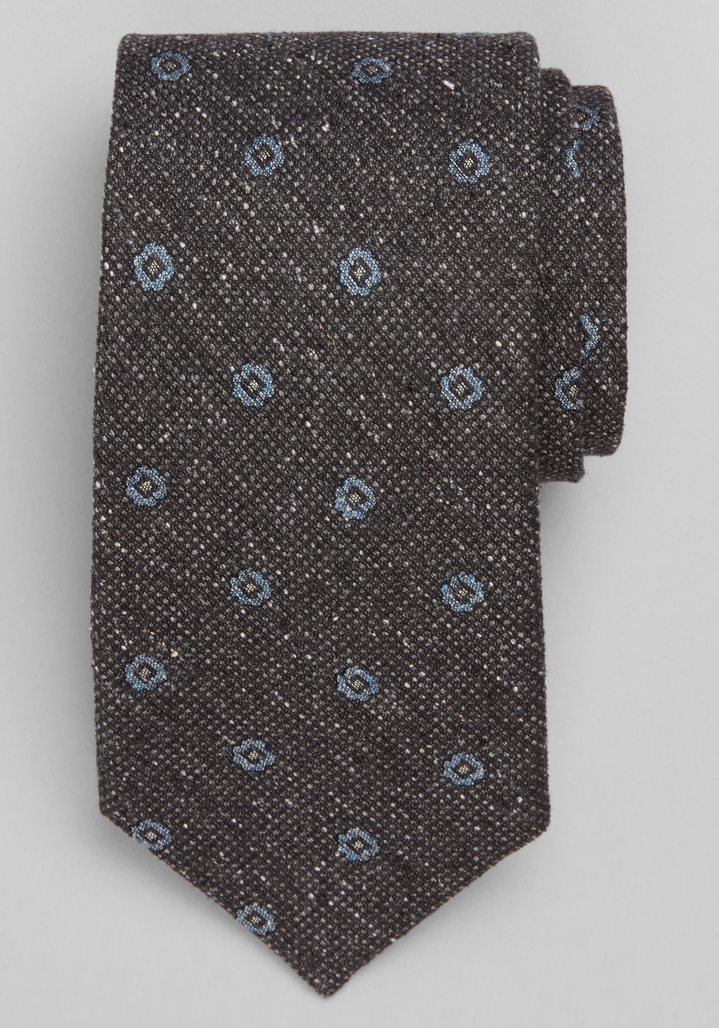 Men's Accessories, Reserve Collection Premium Floral Dot Tie - Jos A Bank