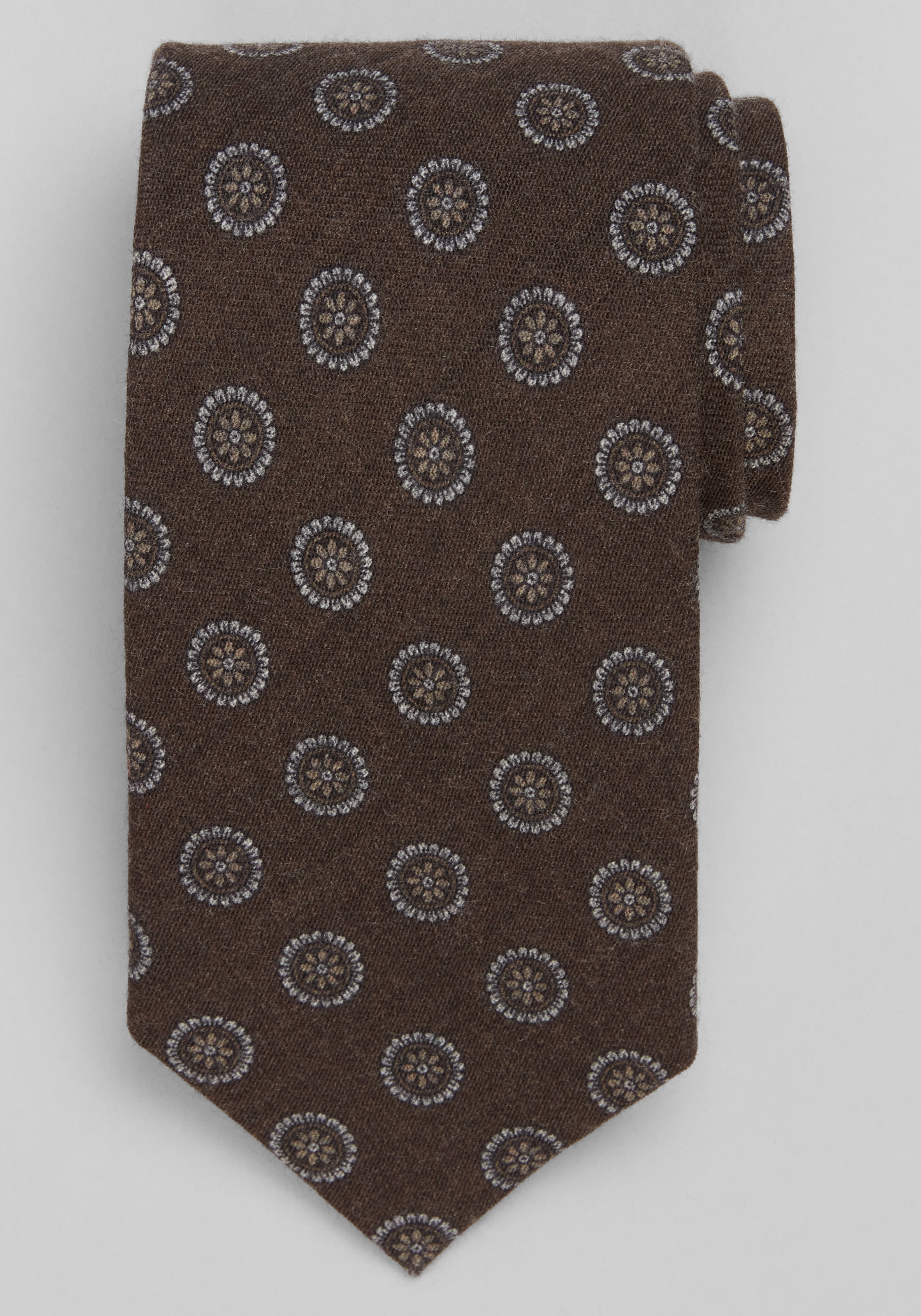Reserve Collection Premium Medallion Wool Tie