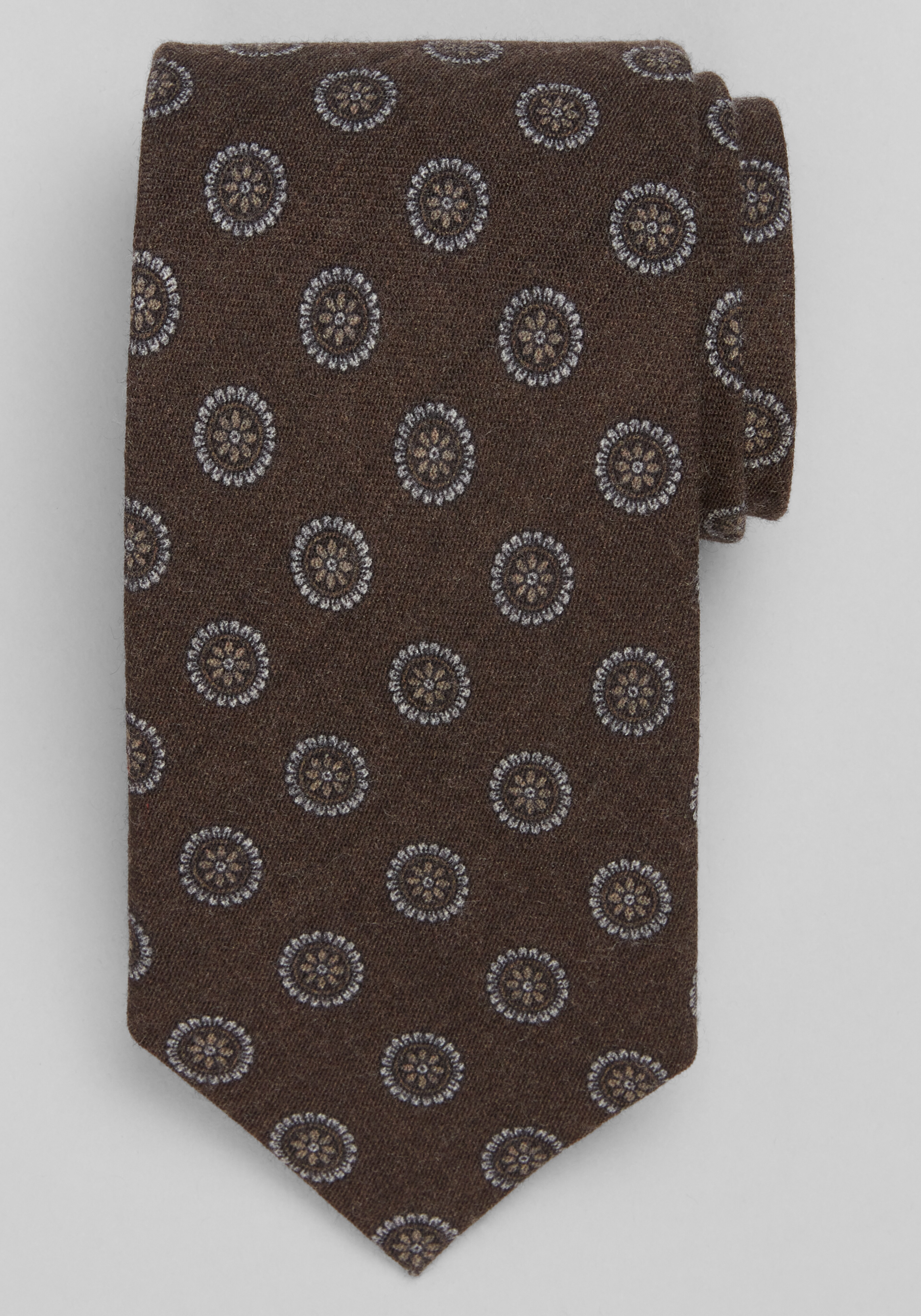 Reserve Collection Premium Medallion Wool Tie