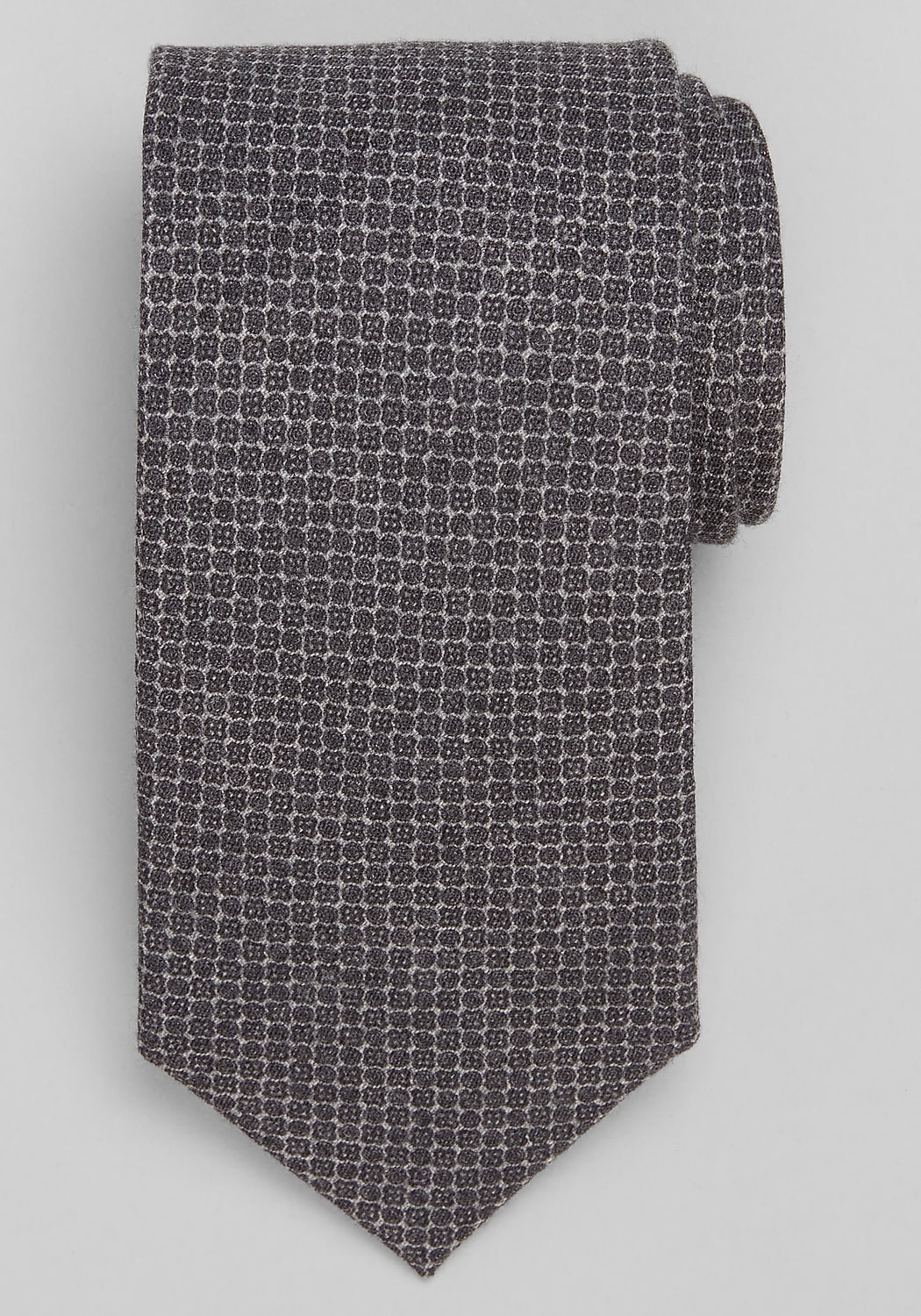 Reserve Collection Premium Mini Floral Tile Wool Tie