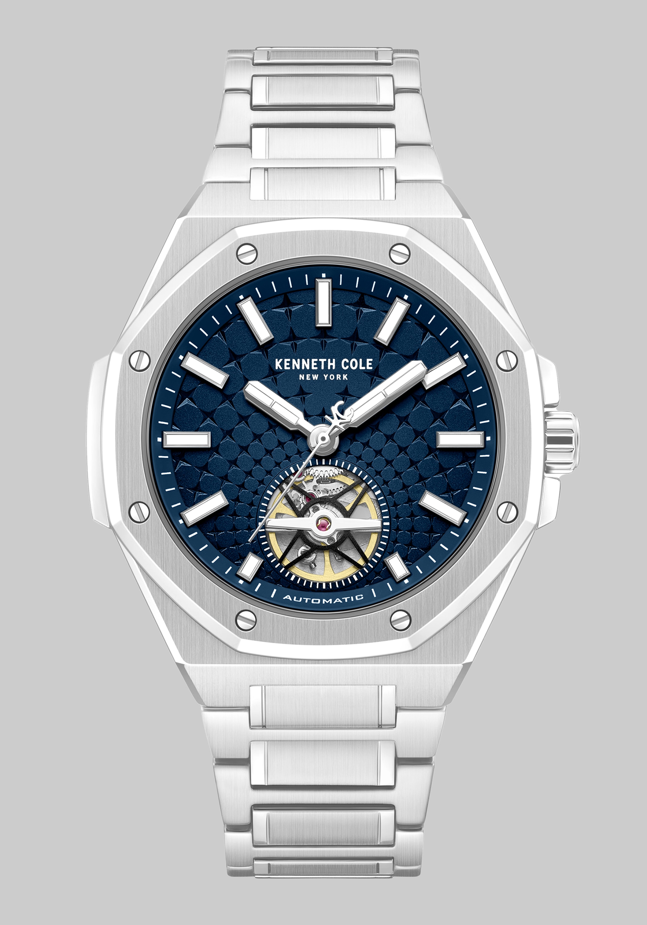 Men's New!, Kenneth Cole New York Automatic Bracelet Watch - Jos A Bank