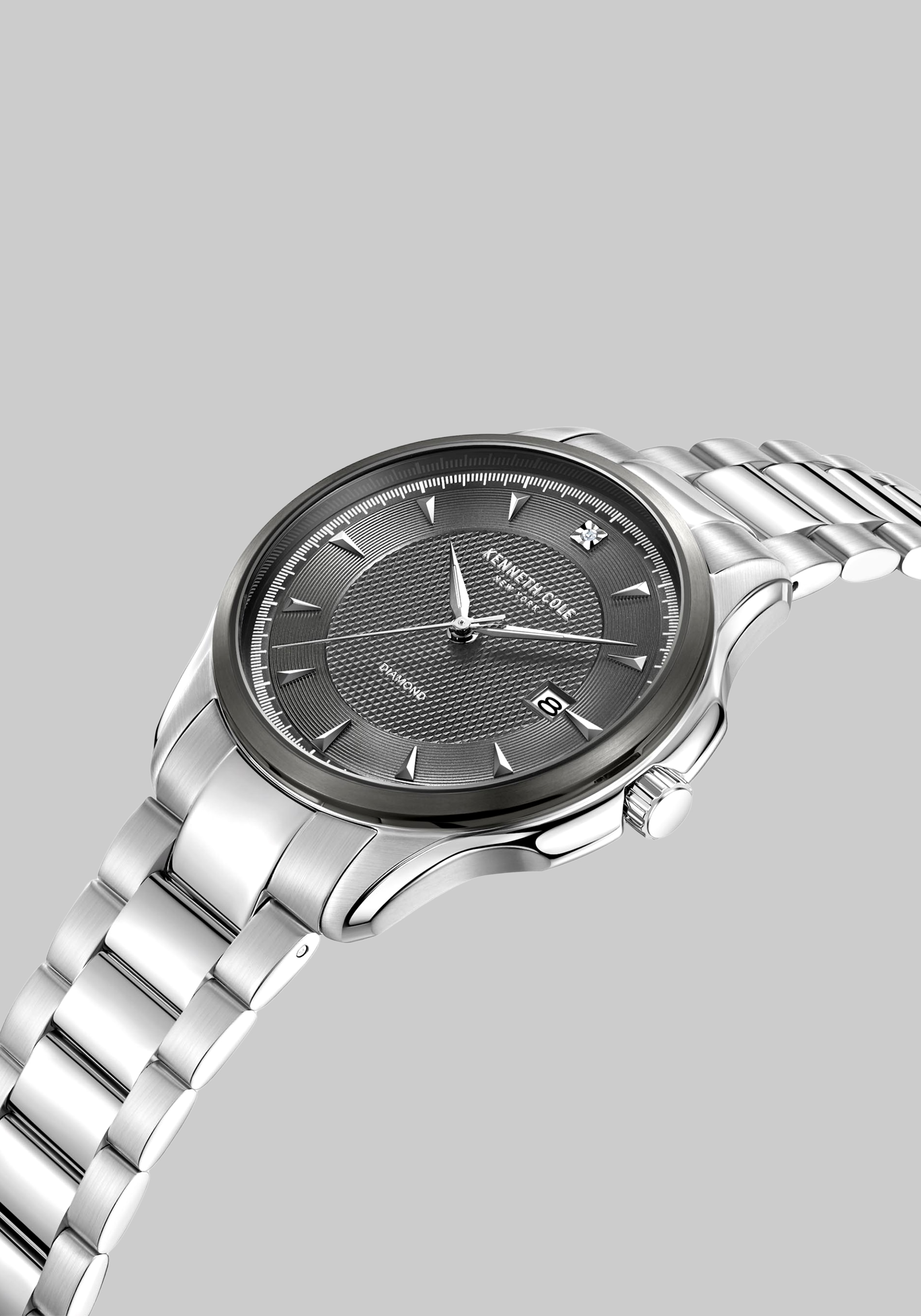 Kenneth Cole New York 3‑Hand Quartz Bracelet Watch