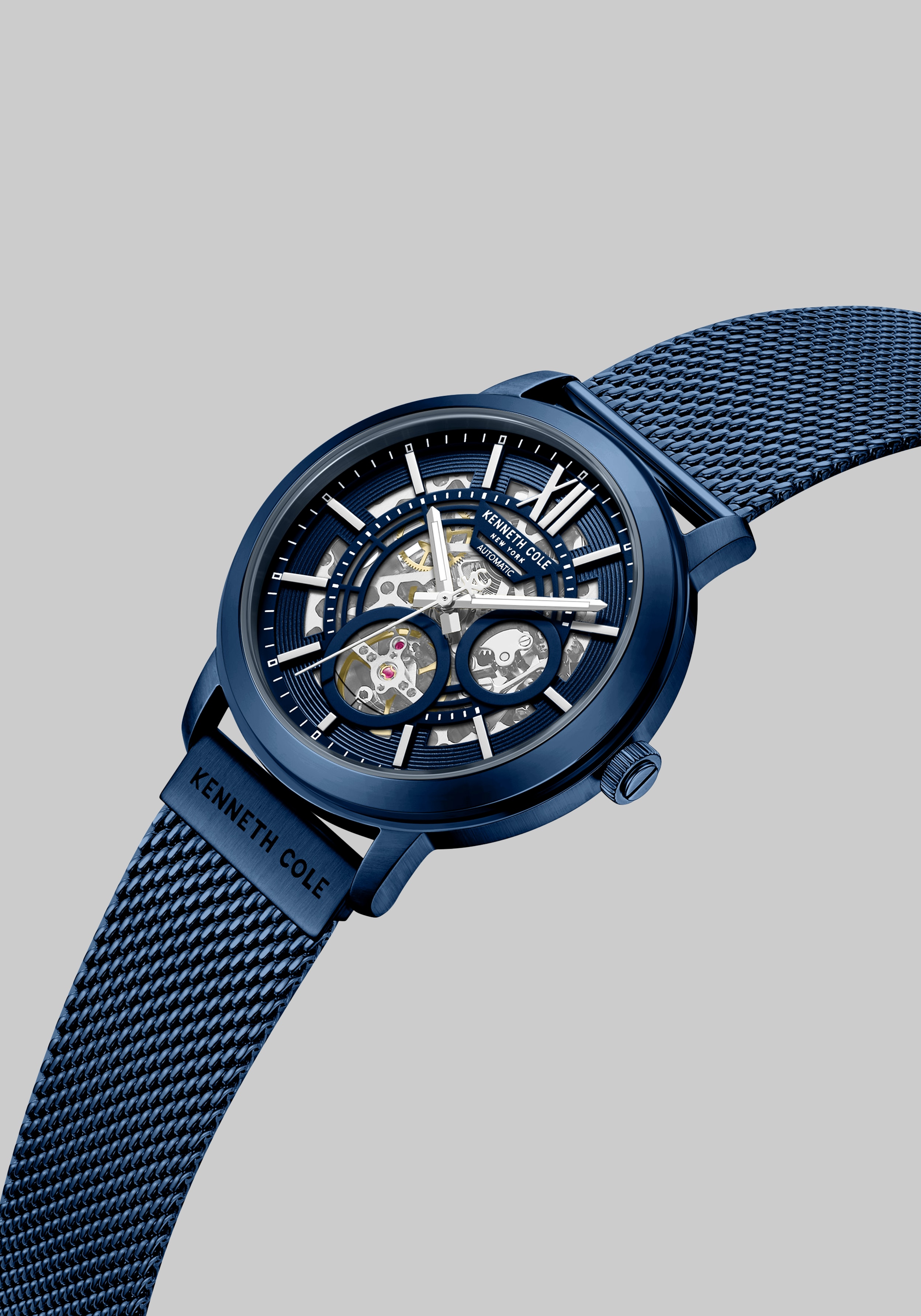 Kenneth Cole New York Pacific Automatic Mesh Strap Watch
