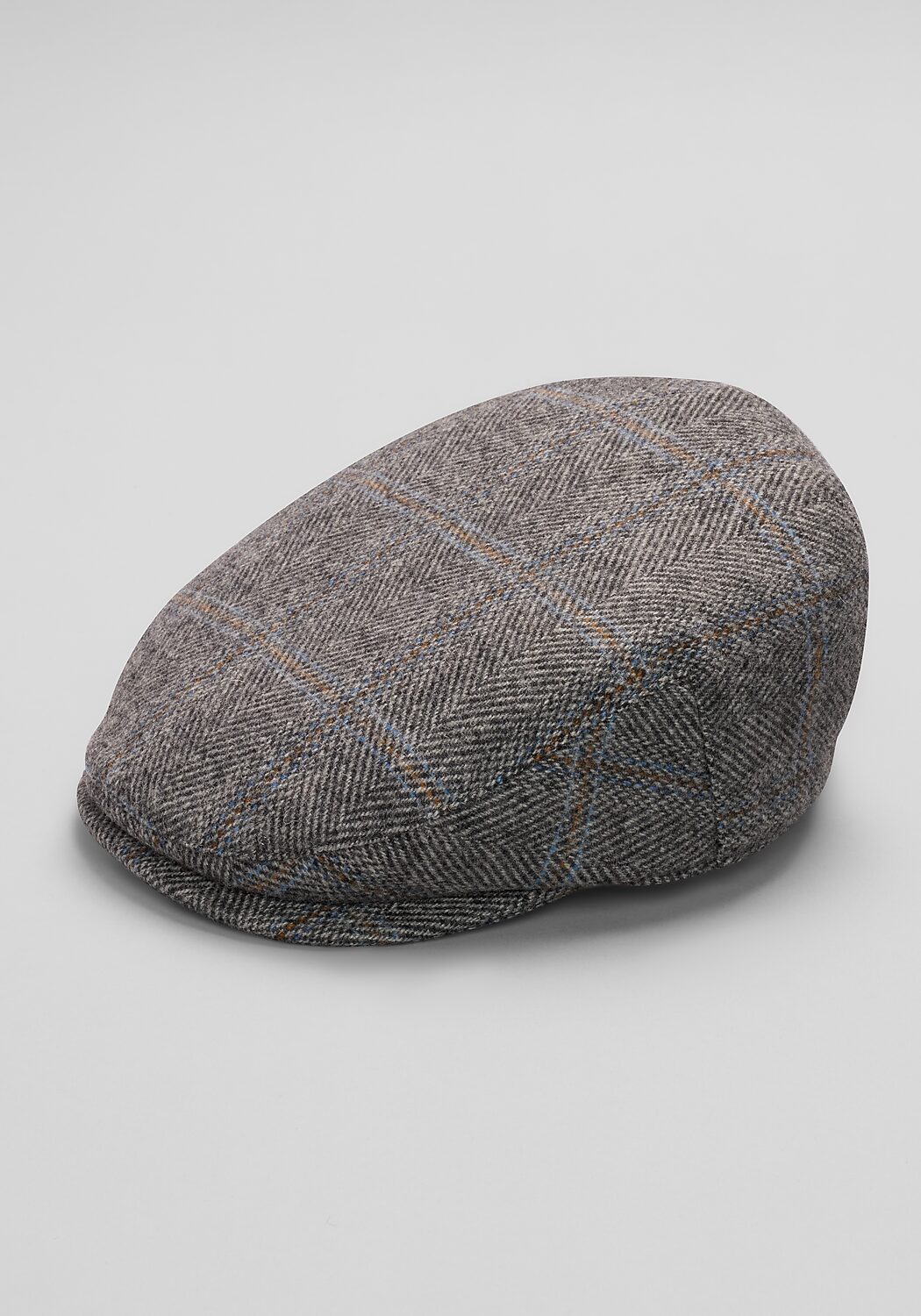 Jos. A. Bank Herringbone Windowpane Wool Blend Ivy Cap