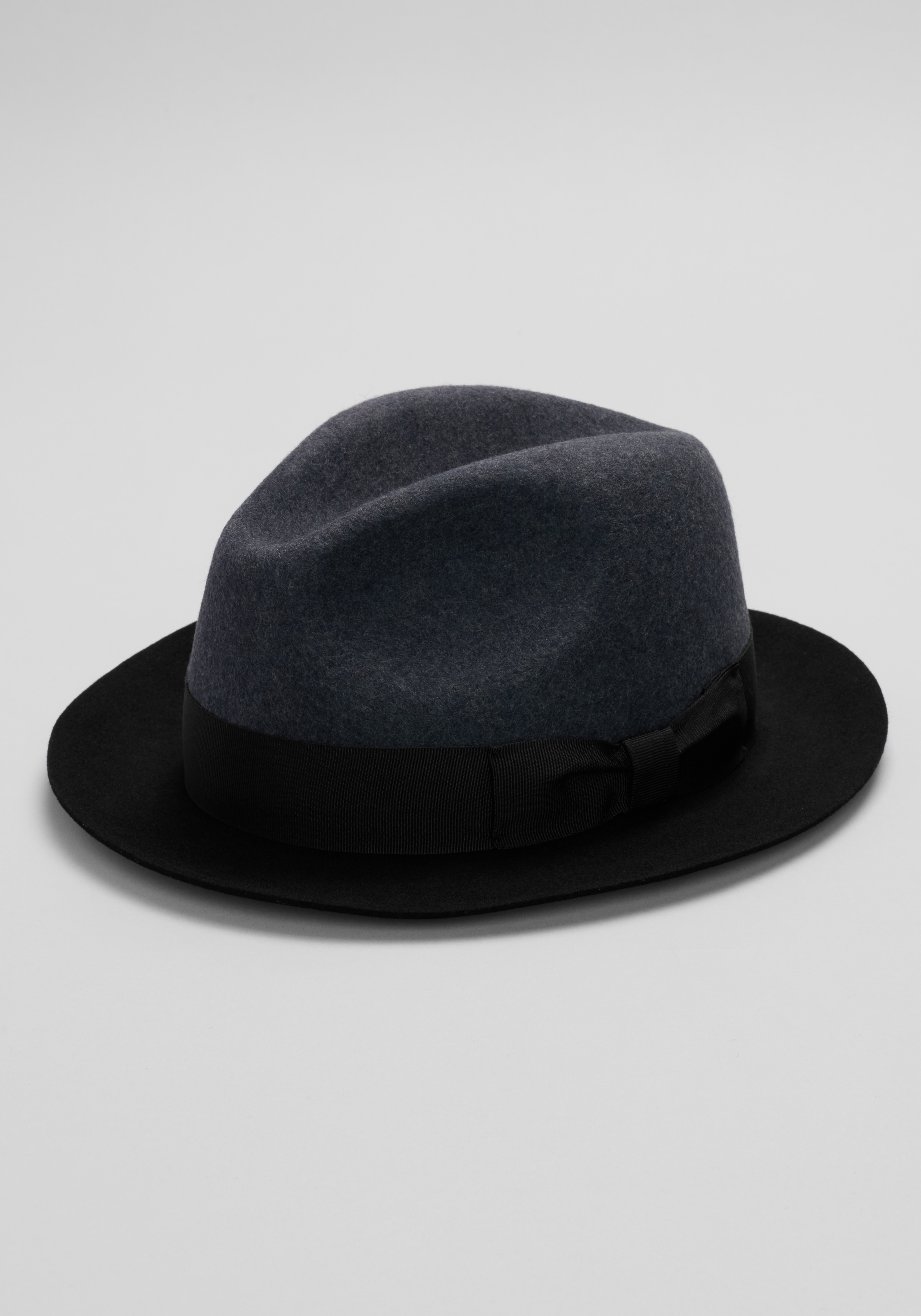 Men's Accessories, Jos. A. Bank Colorblock Wool Fedora - Jos A Bank