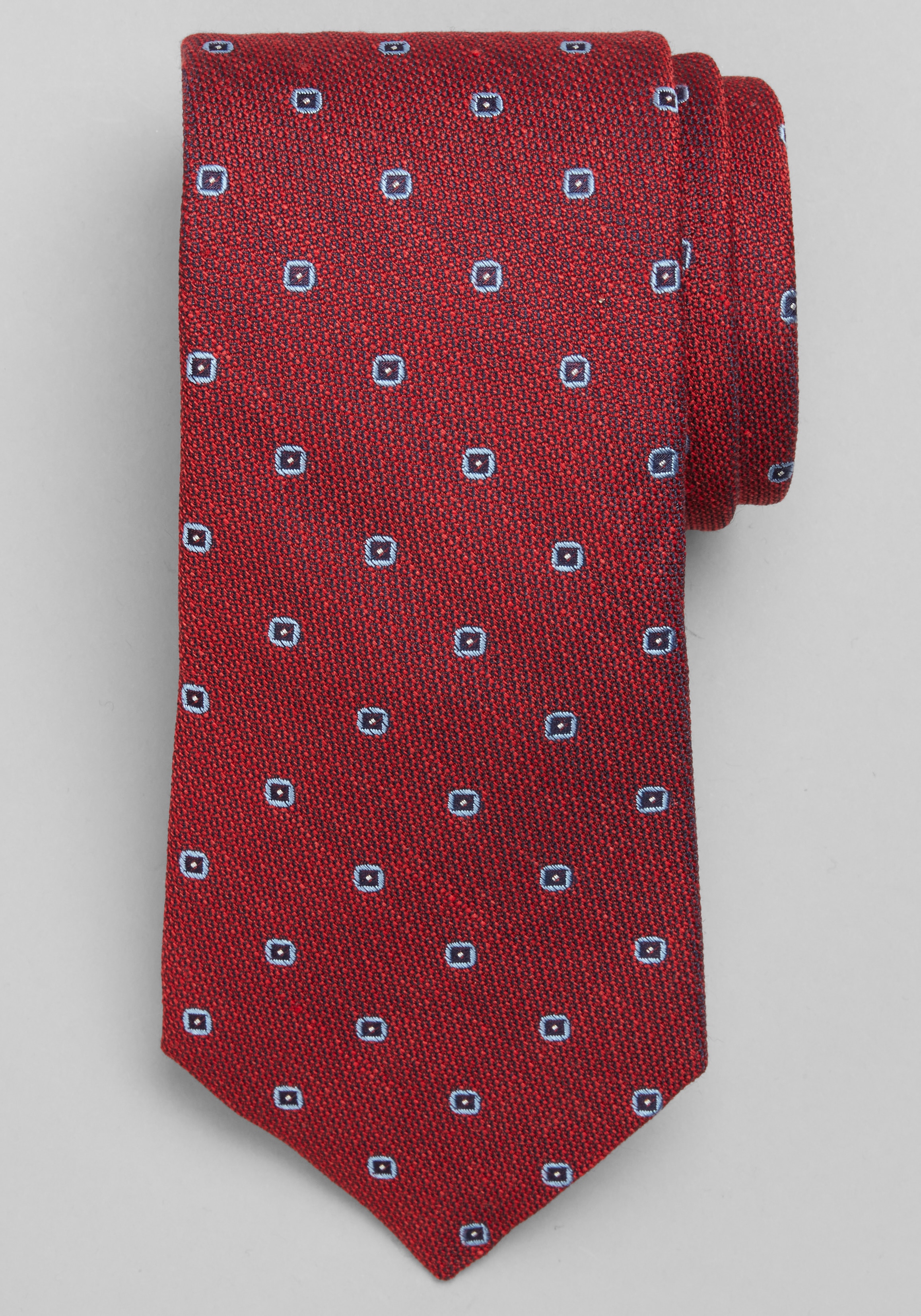 Men's New!, Jos. A. Bank Textured Oval Neat Tie - Jos A Bank