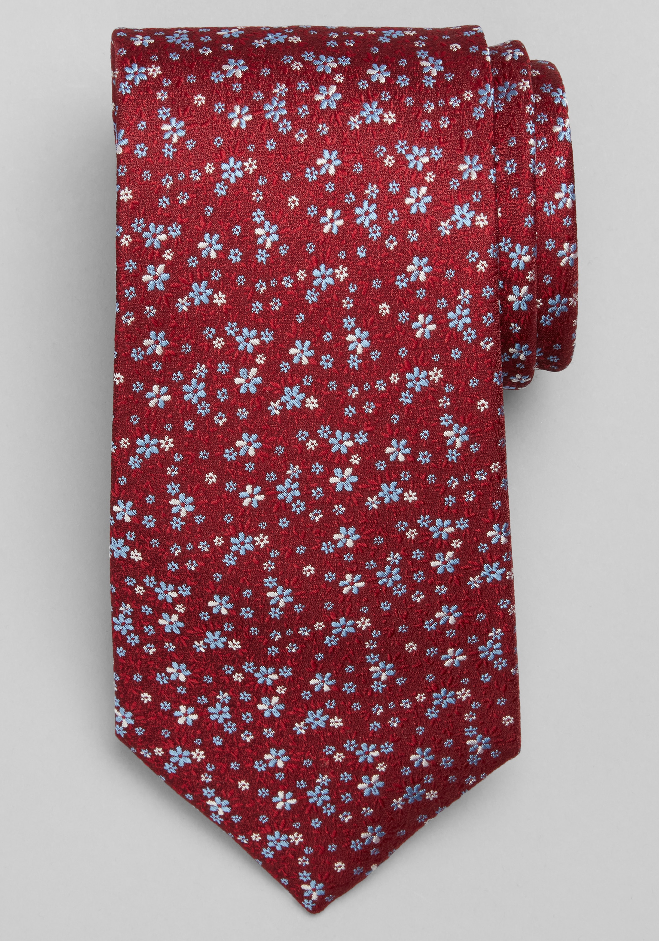 Men's Accessories, Jos. A. Bank Mini Floral Tie - Jos A Bank