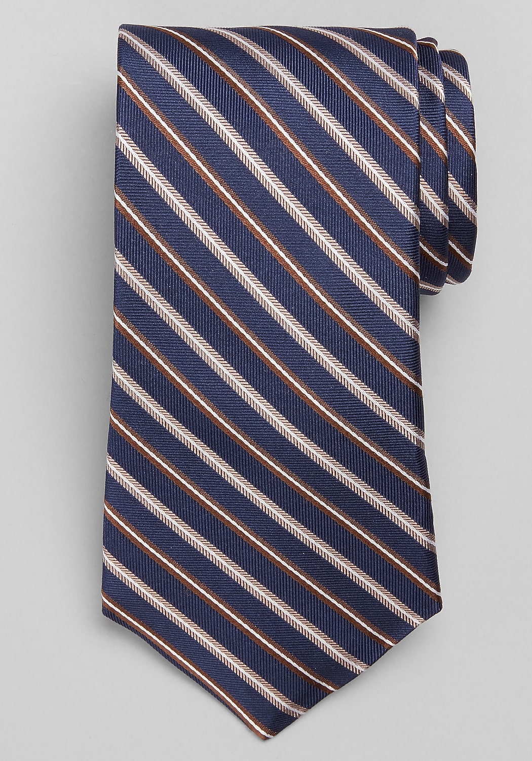 Traveler® Collection Chevron Satin Stripe Tie