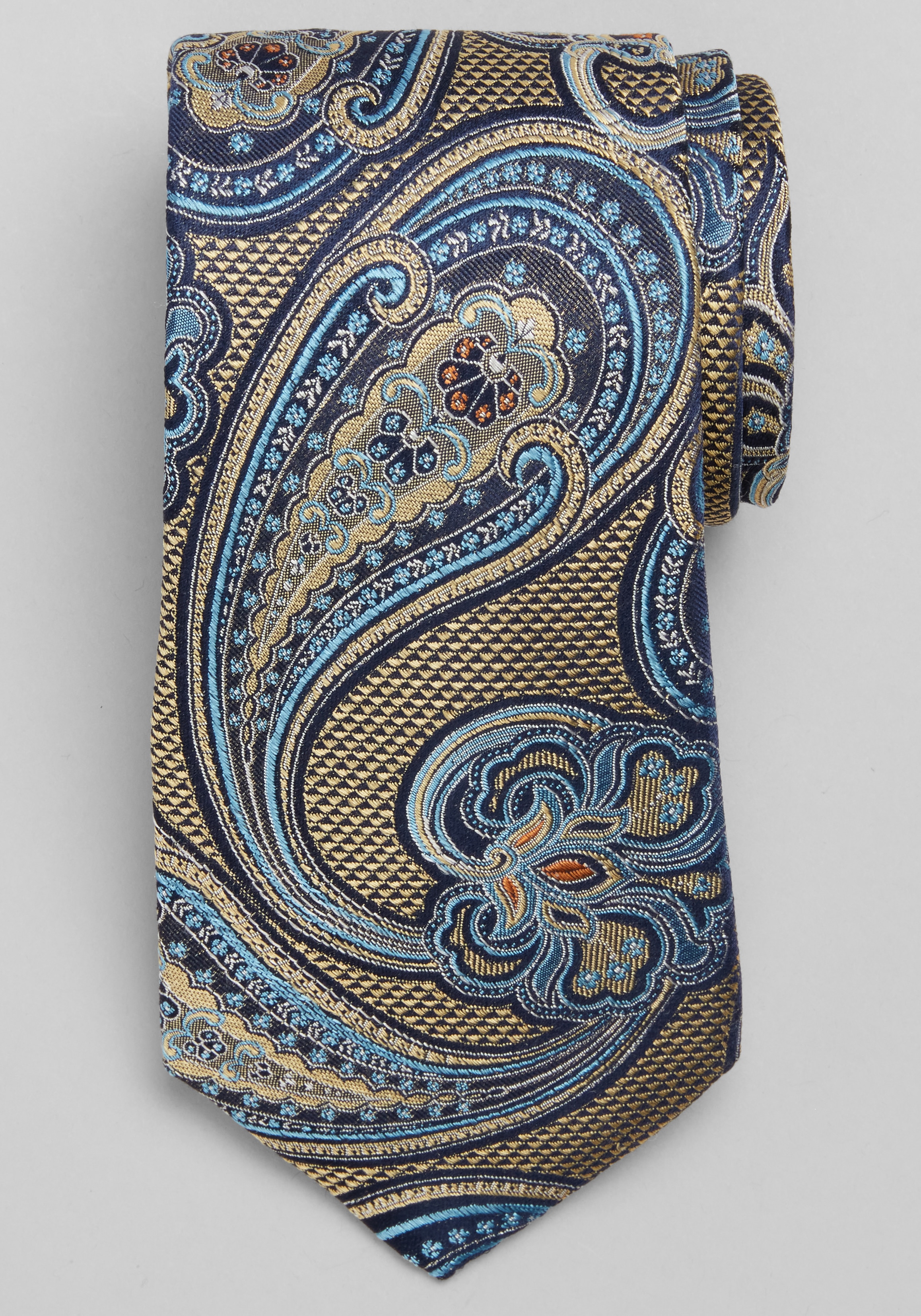Men's Accessories, Reserve Collection Complex Paisley Tie - Jos A Bank