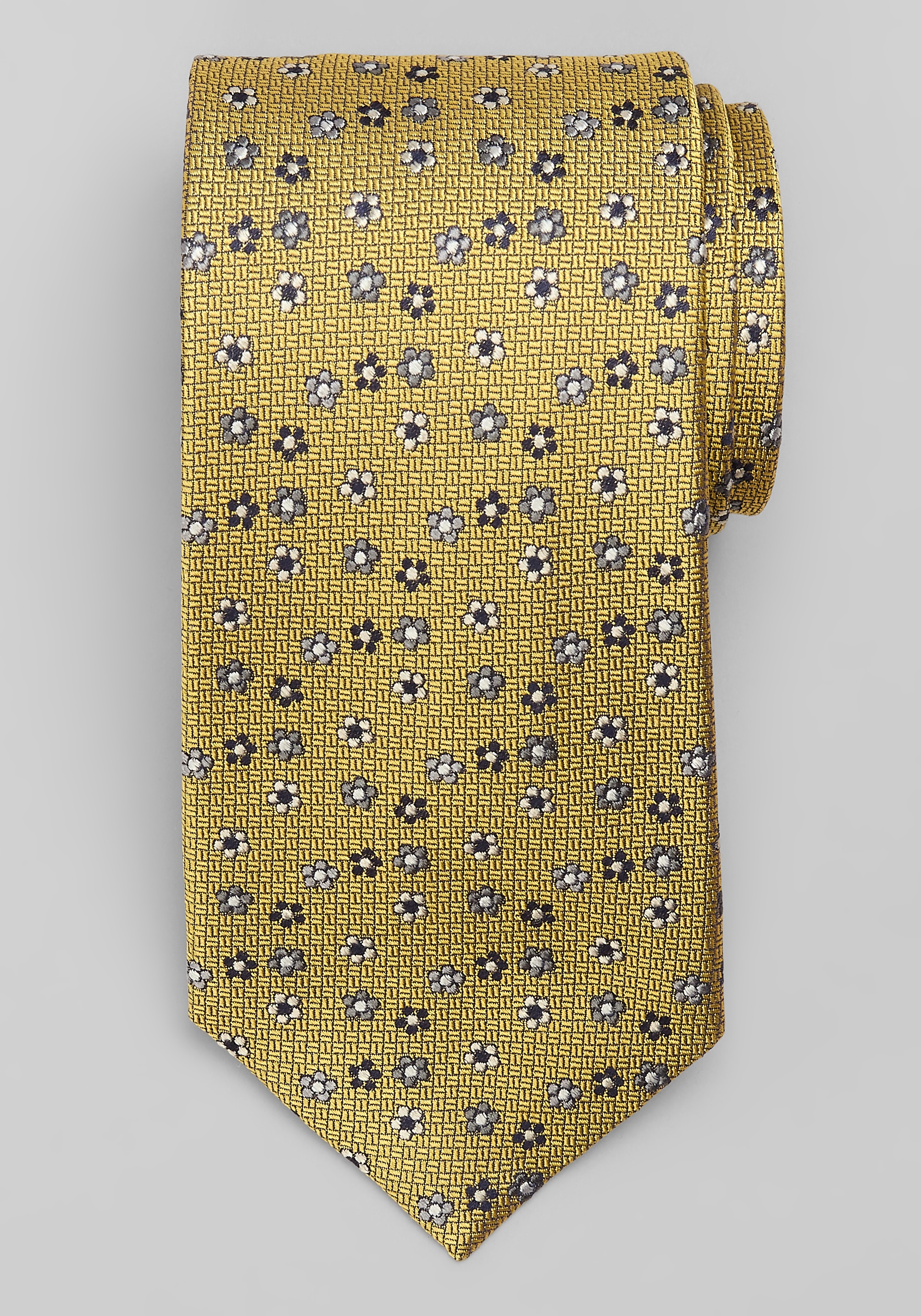 Men's Accessories, Traveler® Collection Ditsy Floral Tie - Big & Tall - Jos A Bank