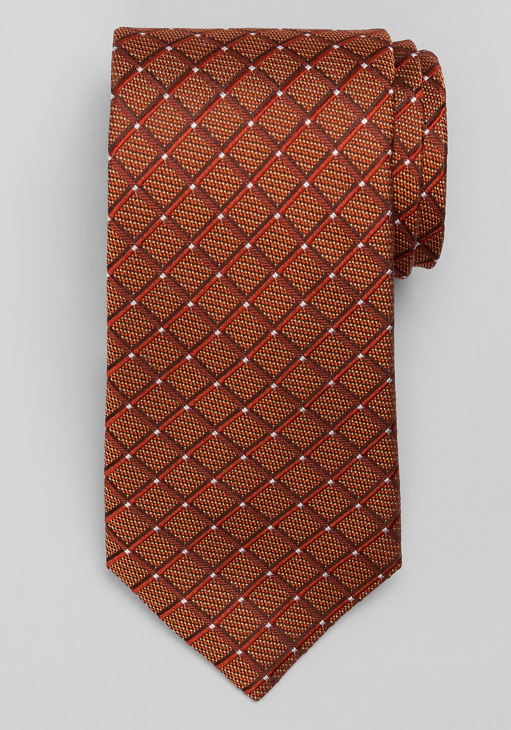 Men's Accessories, Traveler® Collection 3D Squares Tie - Big & Tall - Jos A Bank