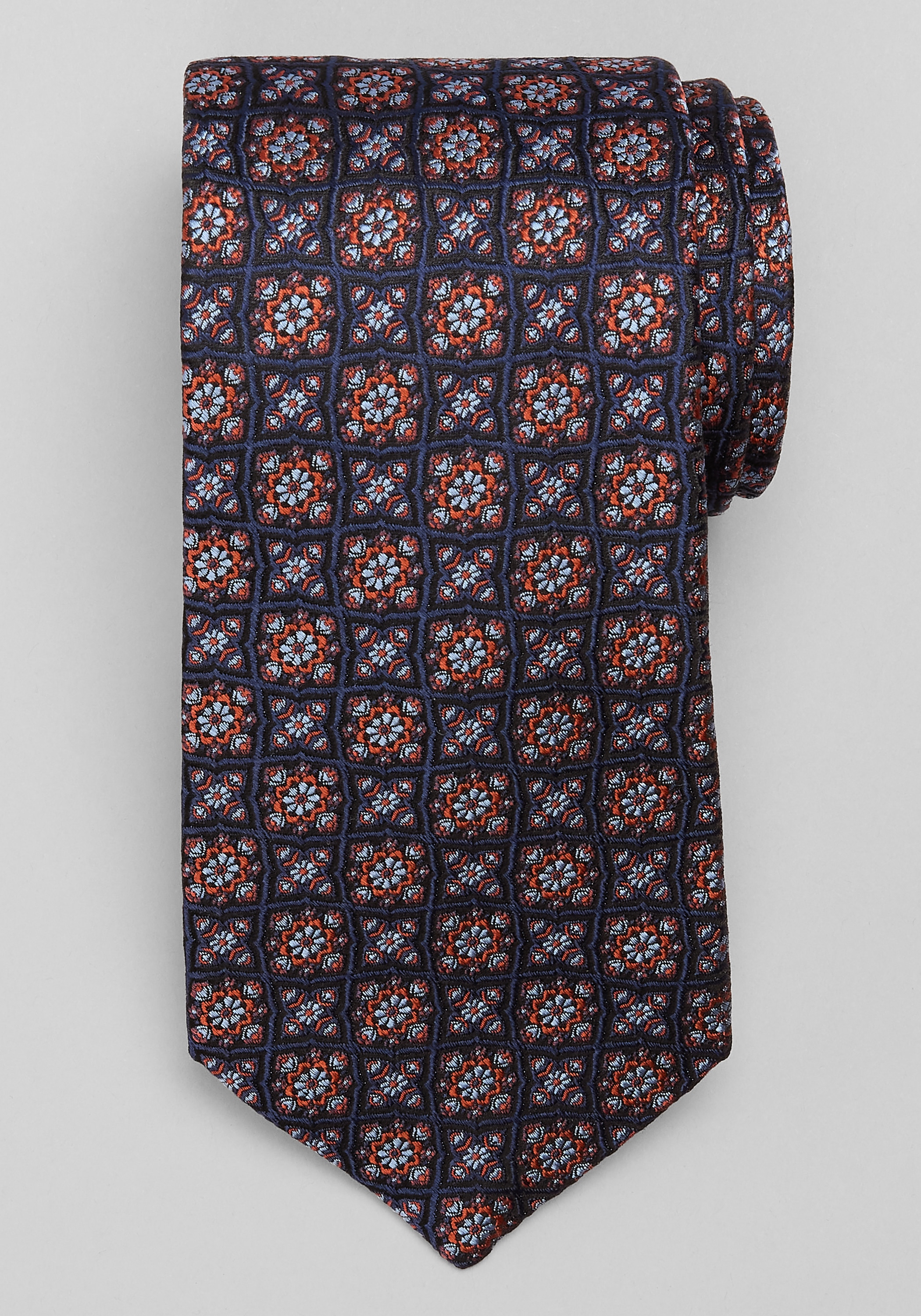 Men's Accessories, Reserve Collection Stained Glass Geo Tie - Jos A Bank