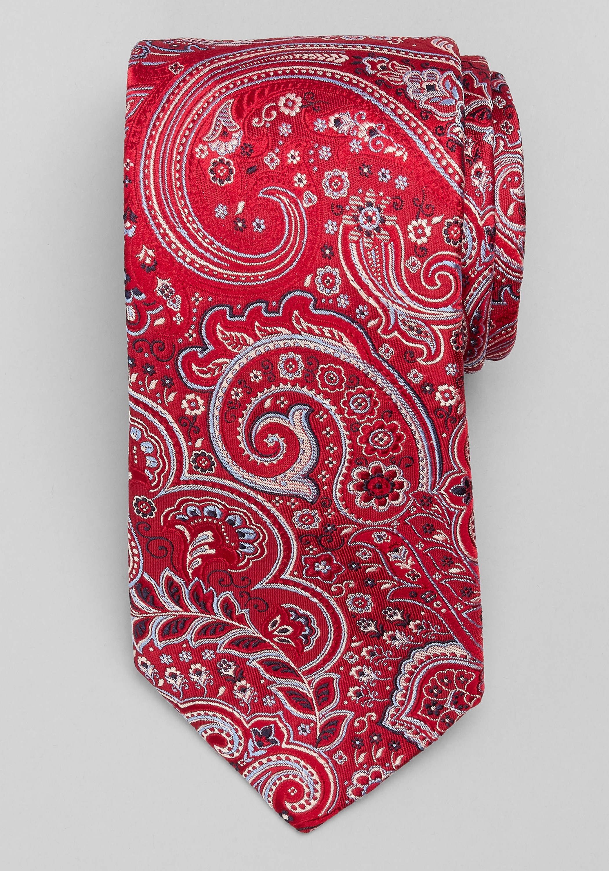 Men's Accessories, Reserve Collection Multi-Paisley Silk Tie - Jos A Bank