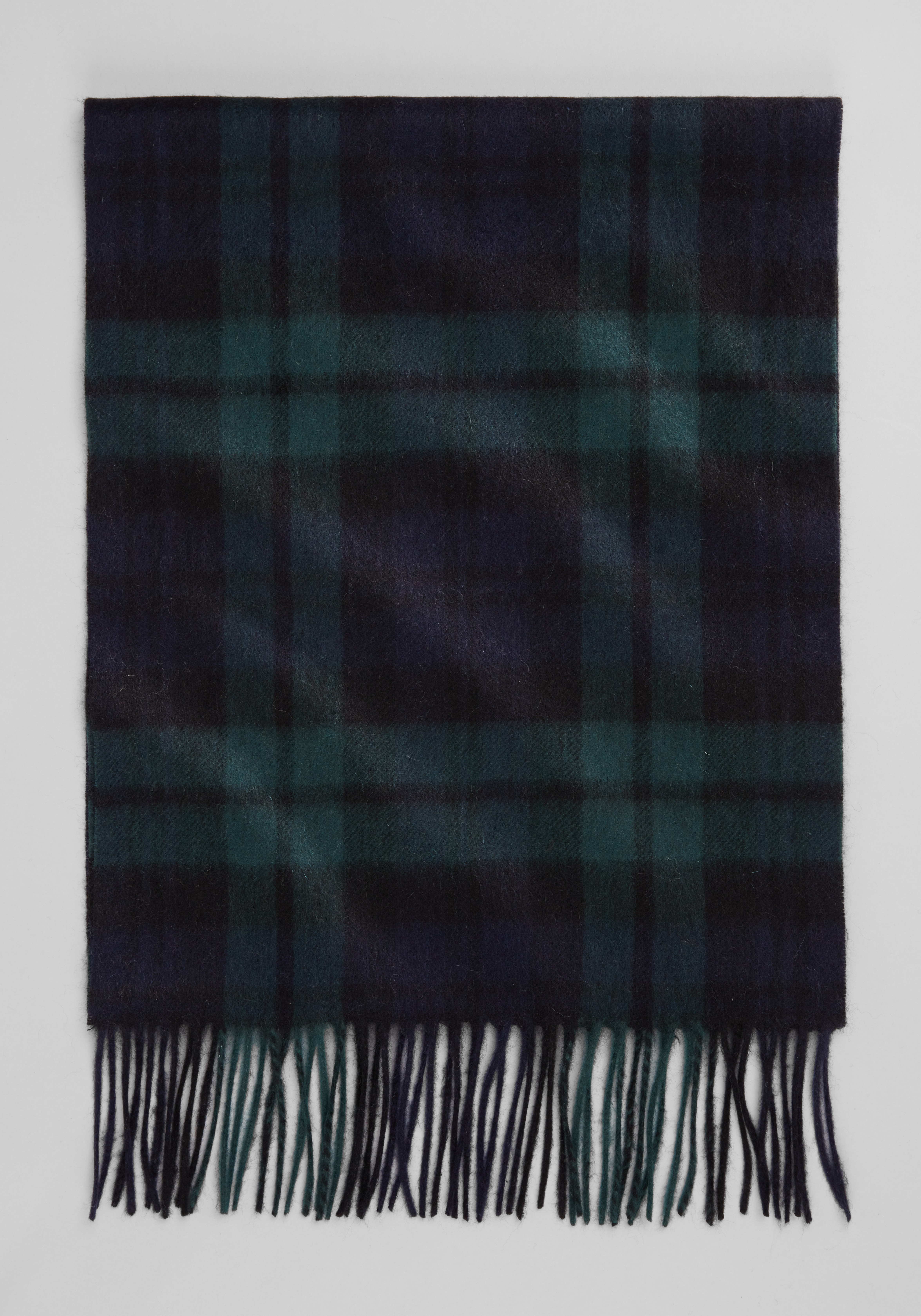 Men's Accessories, Reserve Collection Watch Plaid Cashmere Scarf - Jos A Bank