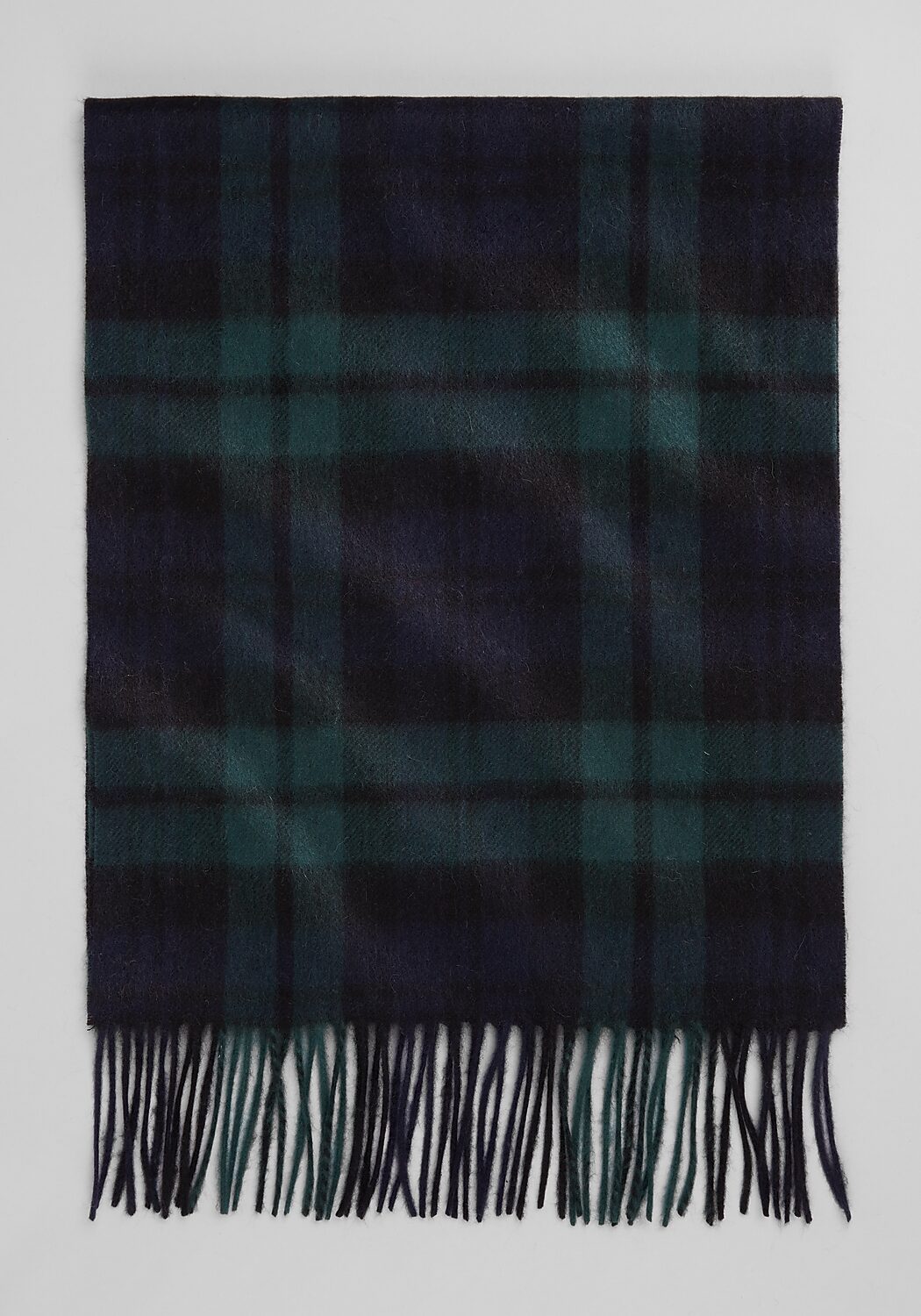 Reserve Collection Watch Plaid Cashmere Scarf