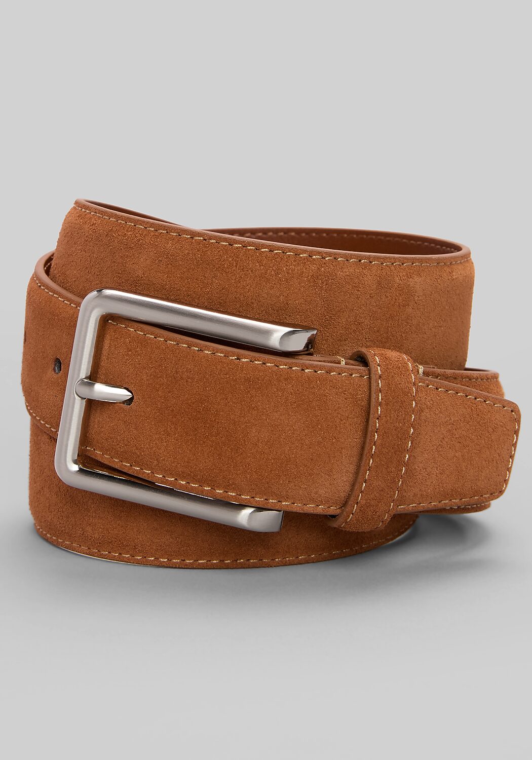 Jos. A. Bank Feather-Edge Suede Leather Belt