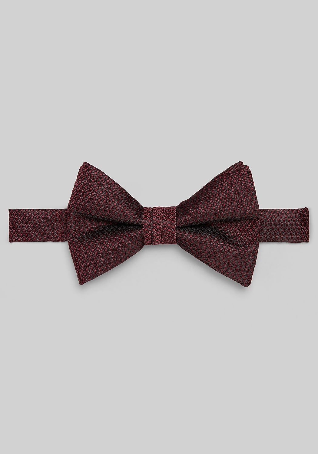 Jos. A. Bank Fancy Pebble Solid Pre-Tied Bow Tie