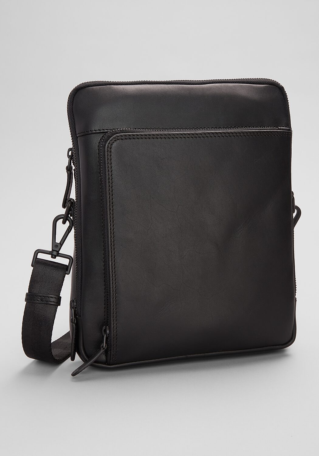 Jos. A. Bank Leather Crossbody Bag