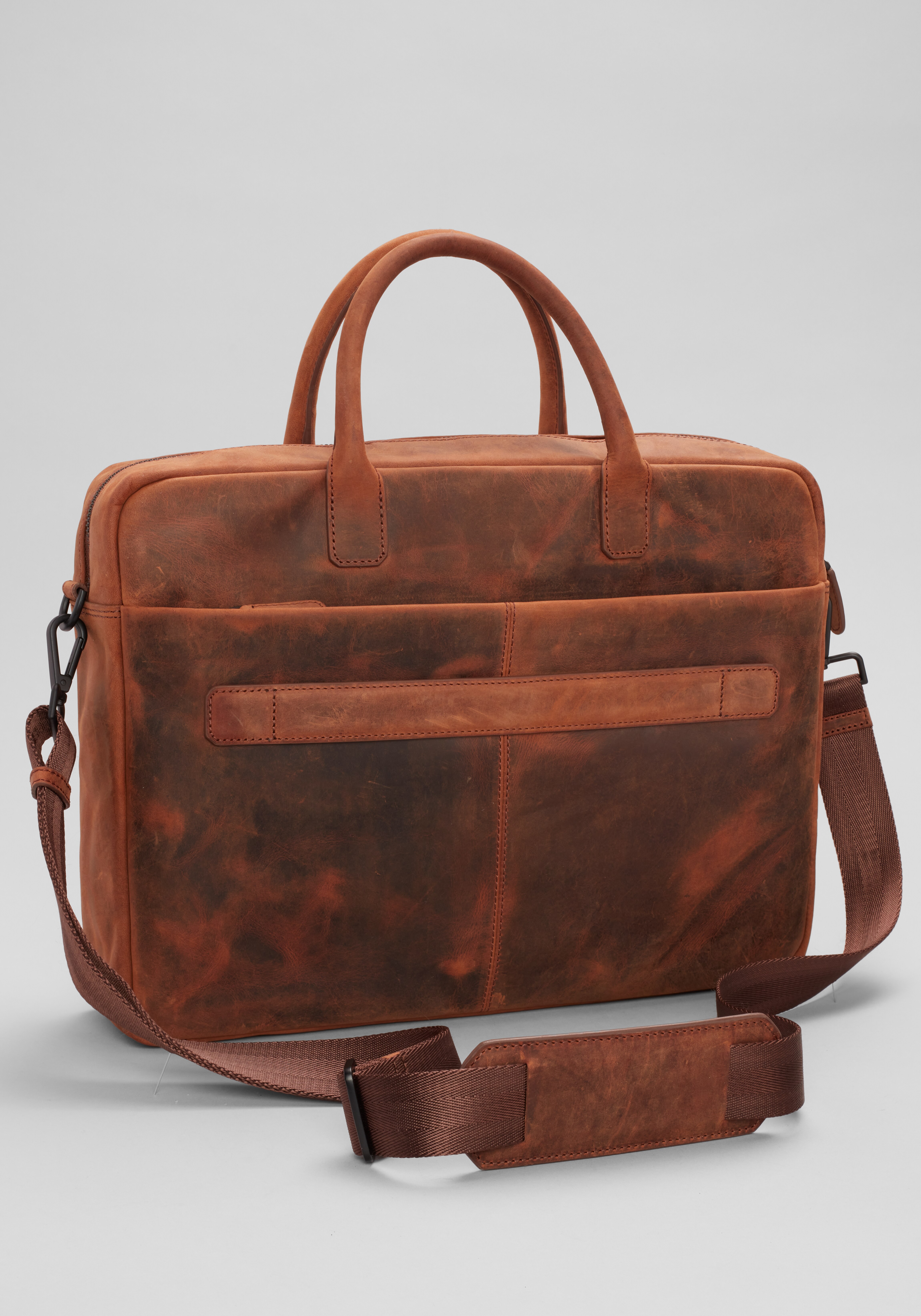 Jos. A. Bank Leather Briefcase