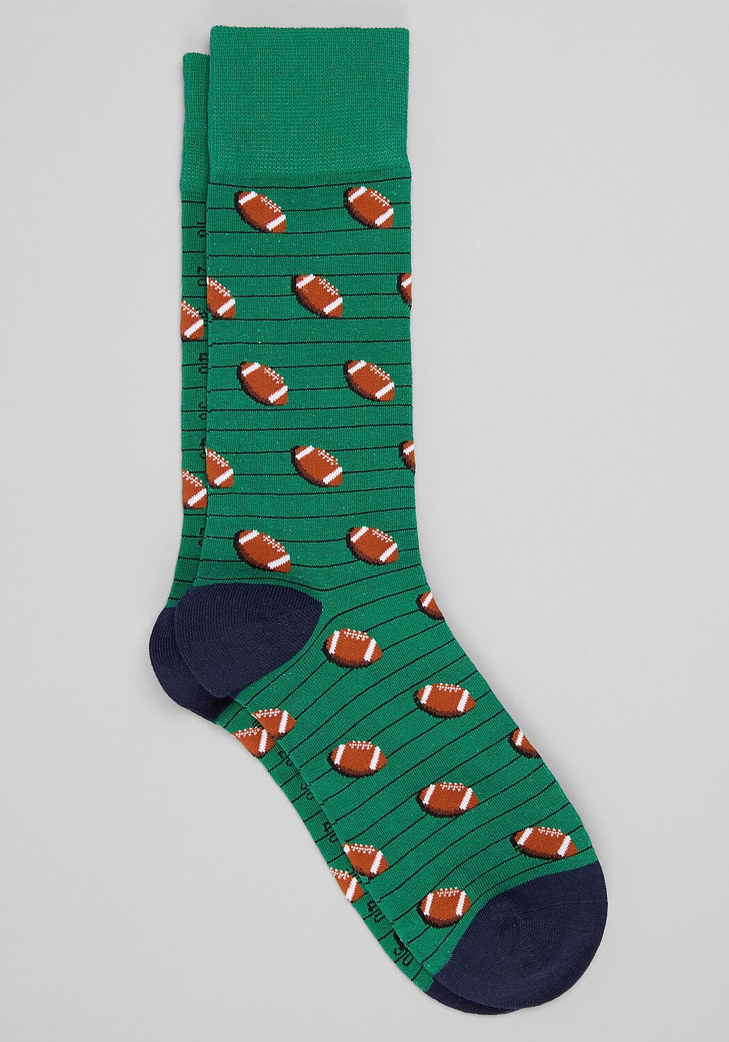 Jos. A. Bank Football Yardline Stripe Socks