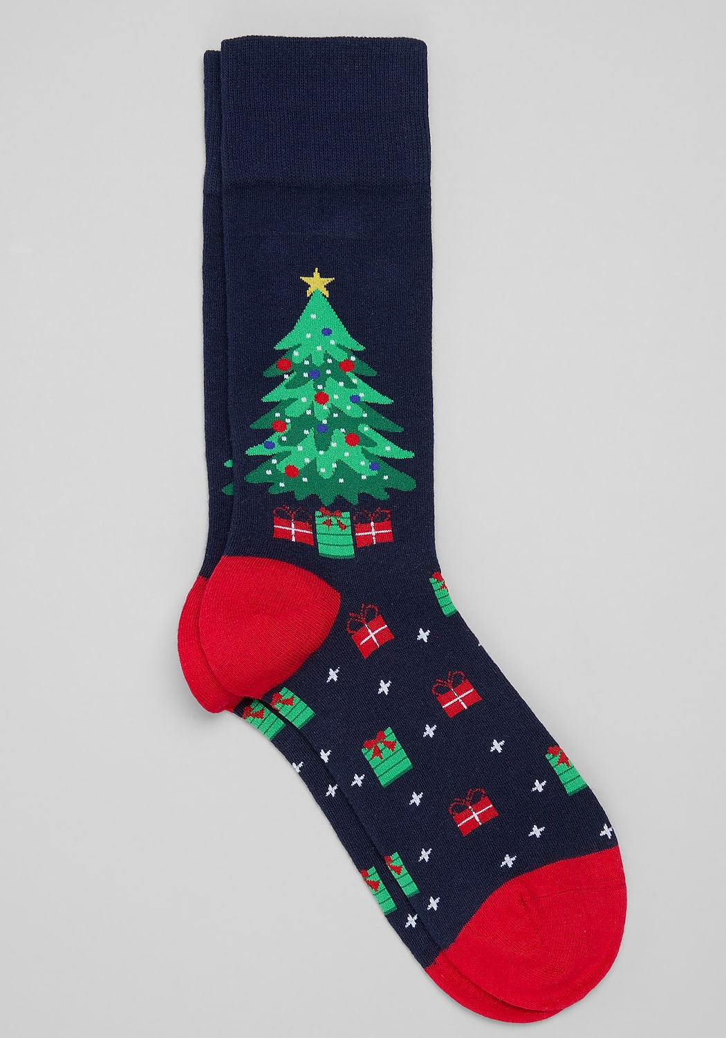 Jos. A. Bank Christmas Tree and Presents Socks