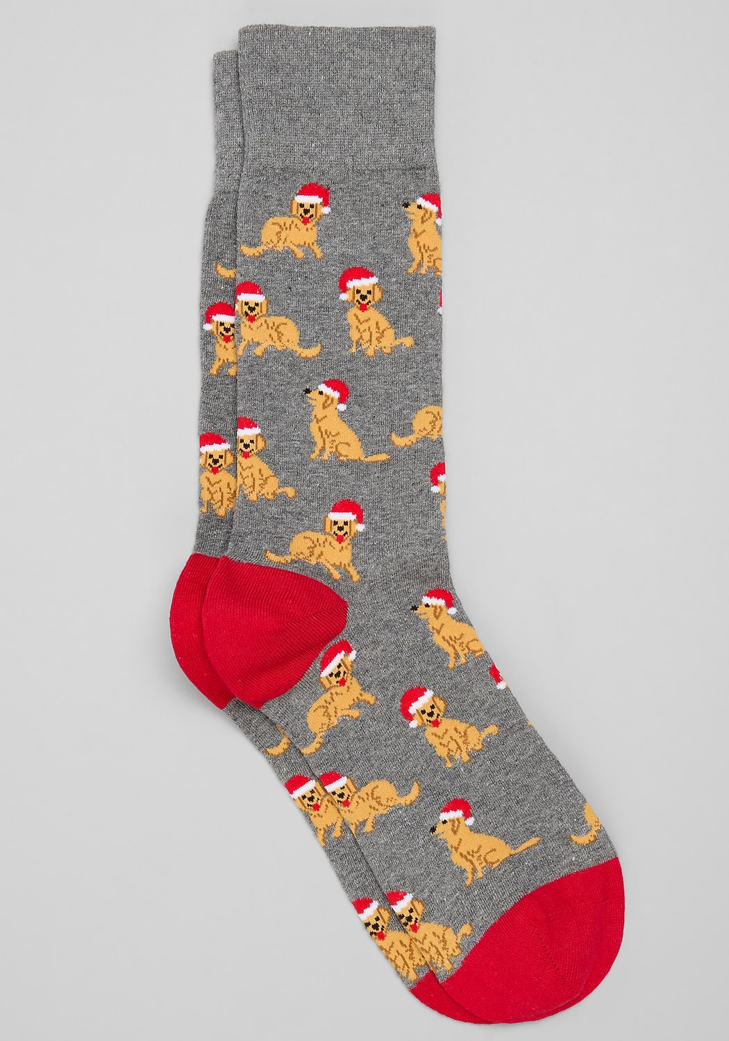 Jos. A. Bank Dogs with Santa Hats Socks - Big & Tall
