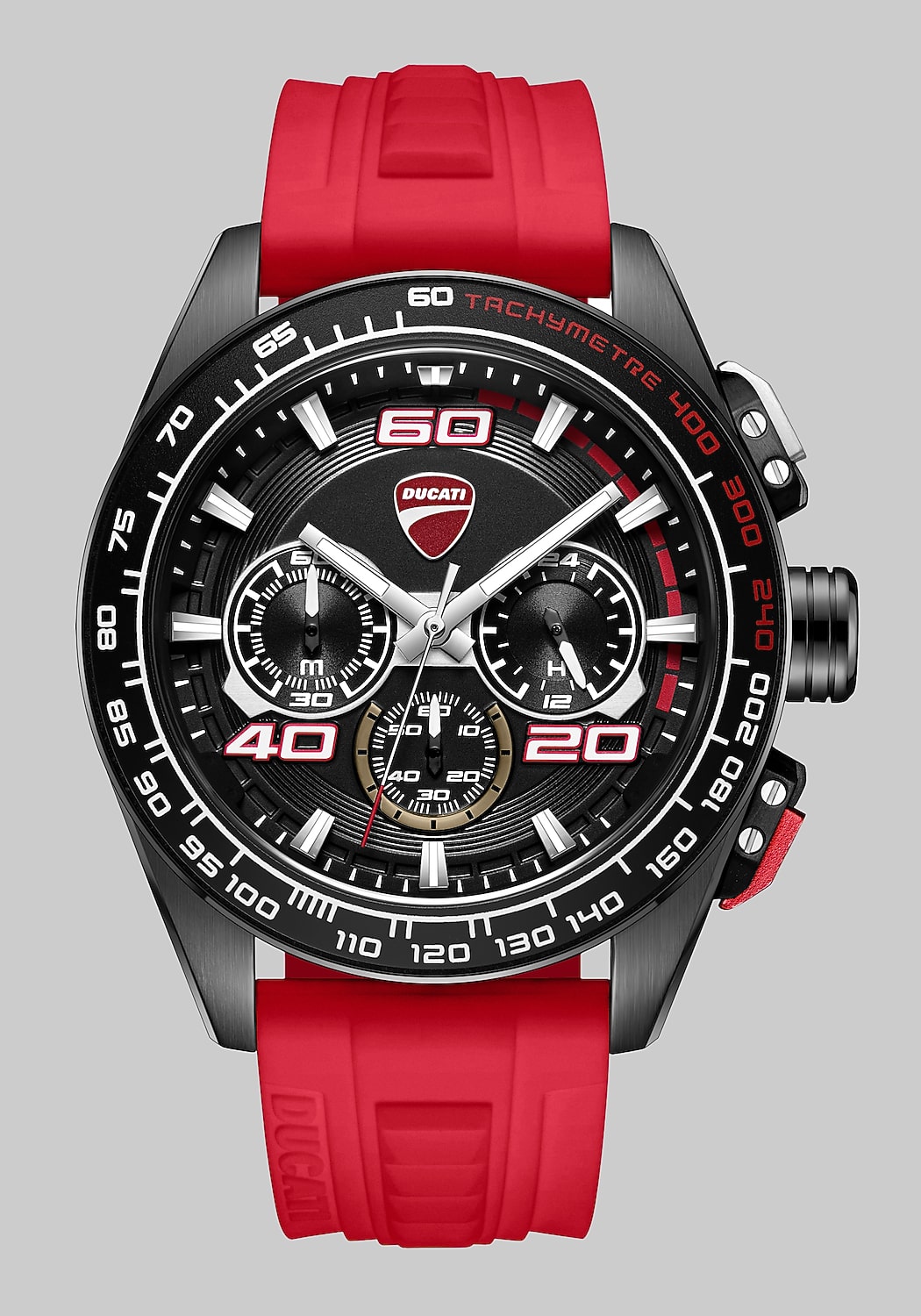 Ducati Chronograph Silicone Strap Watch