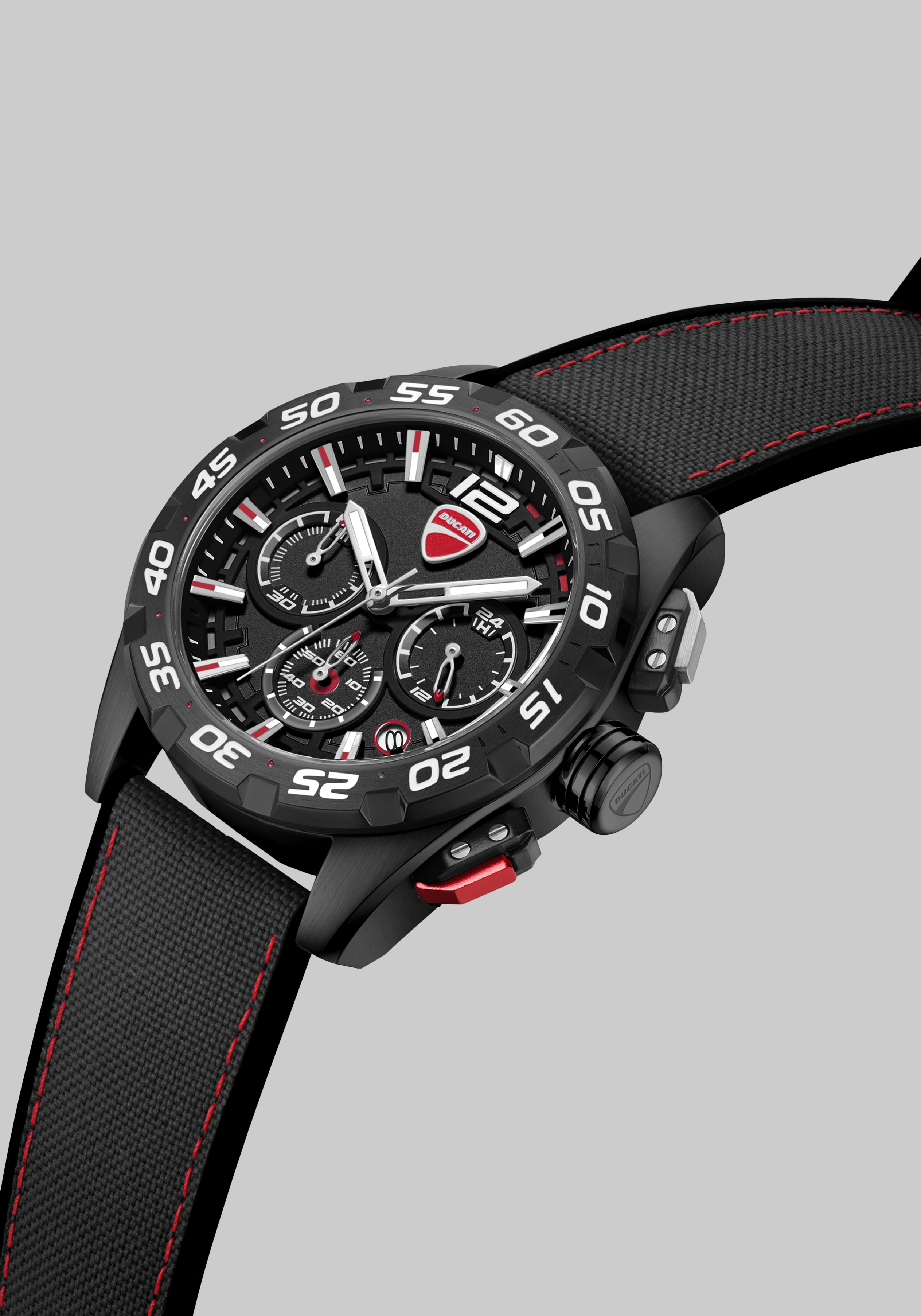 Ducati Chronograph Nylon Strap Watch
