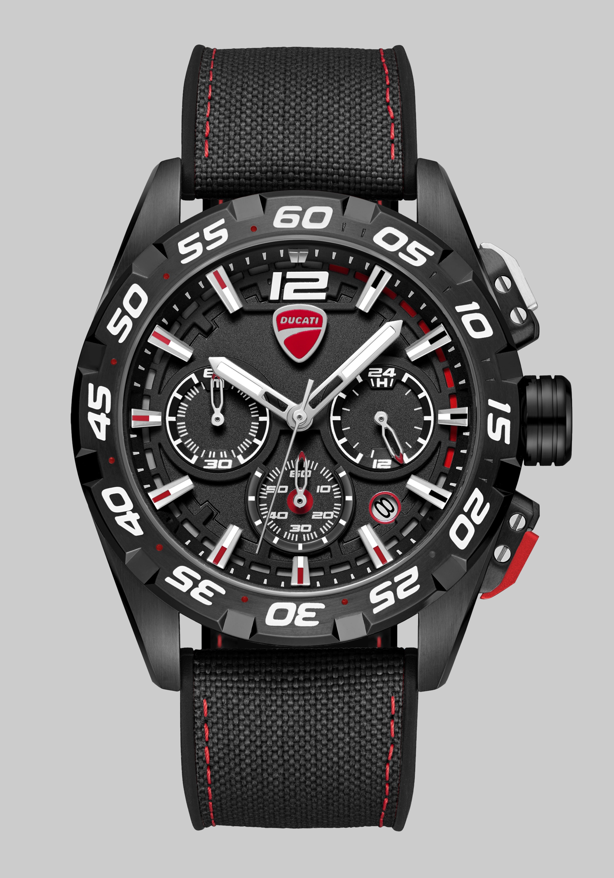 Ducati Chronograph Nylon Strap Watch