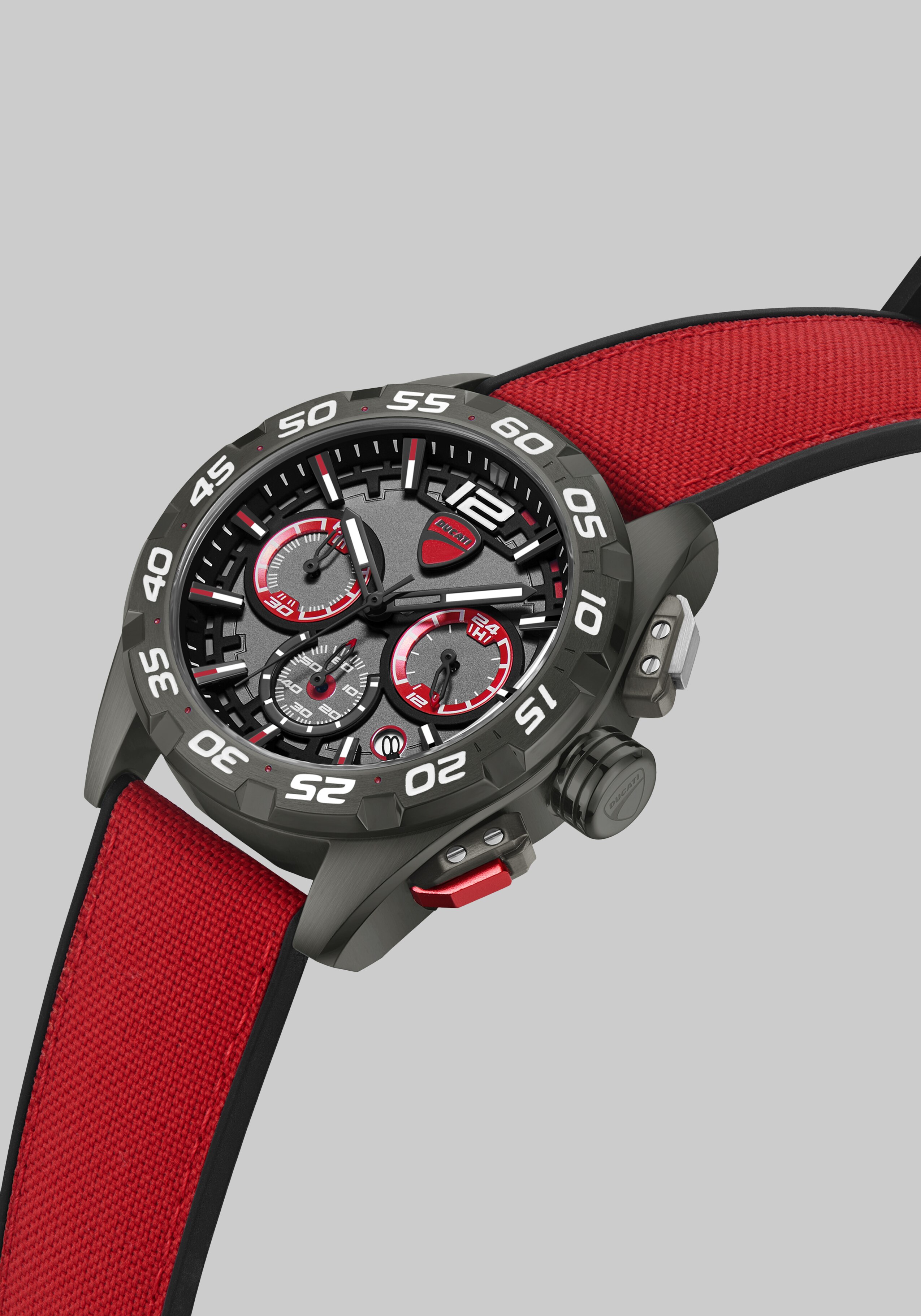 Ducati Chronograph Nylon Strap Watch