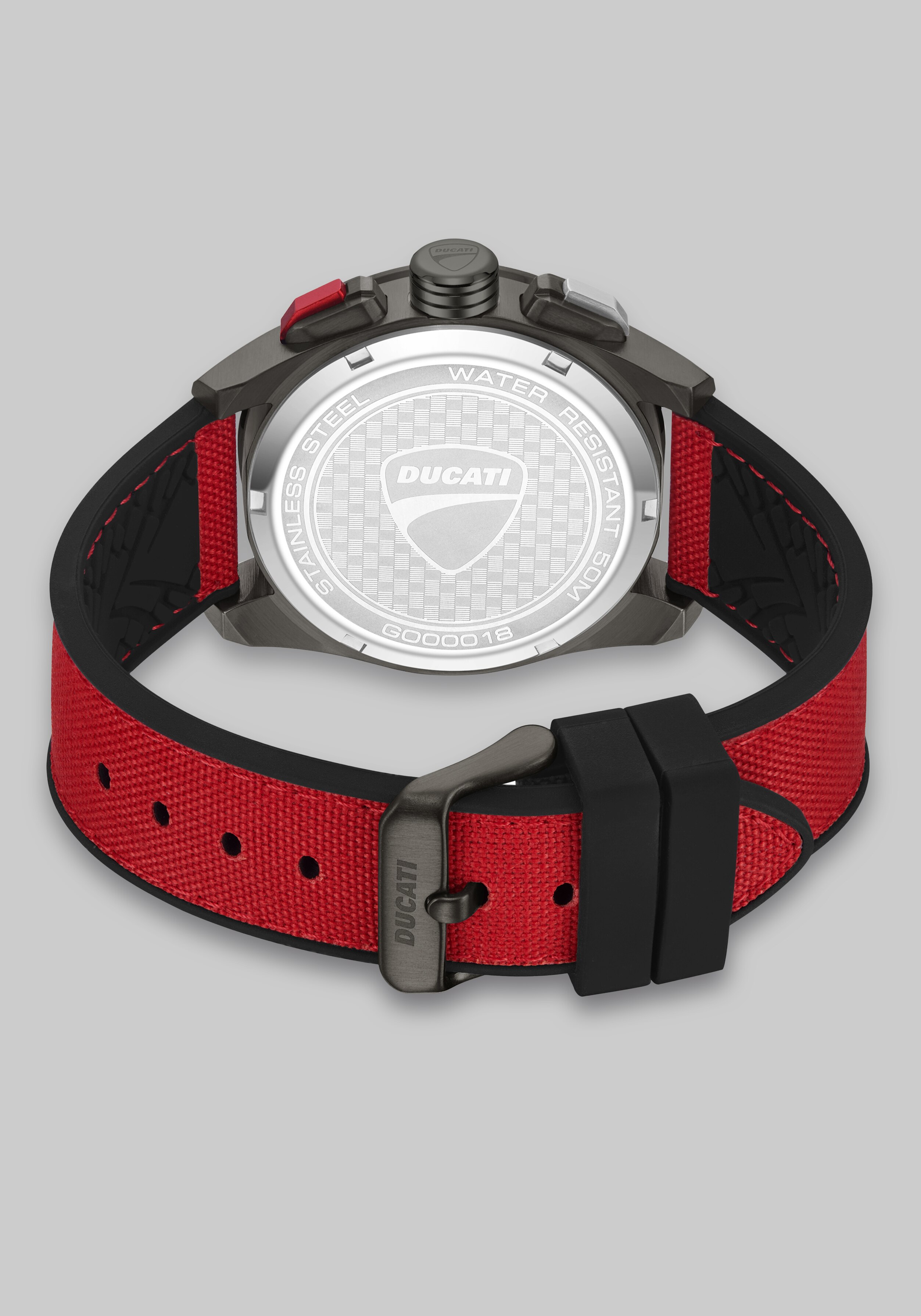 Ducati Chronograph Nylon Strap Watch