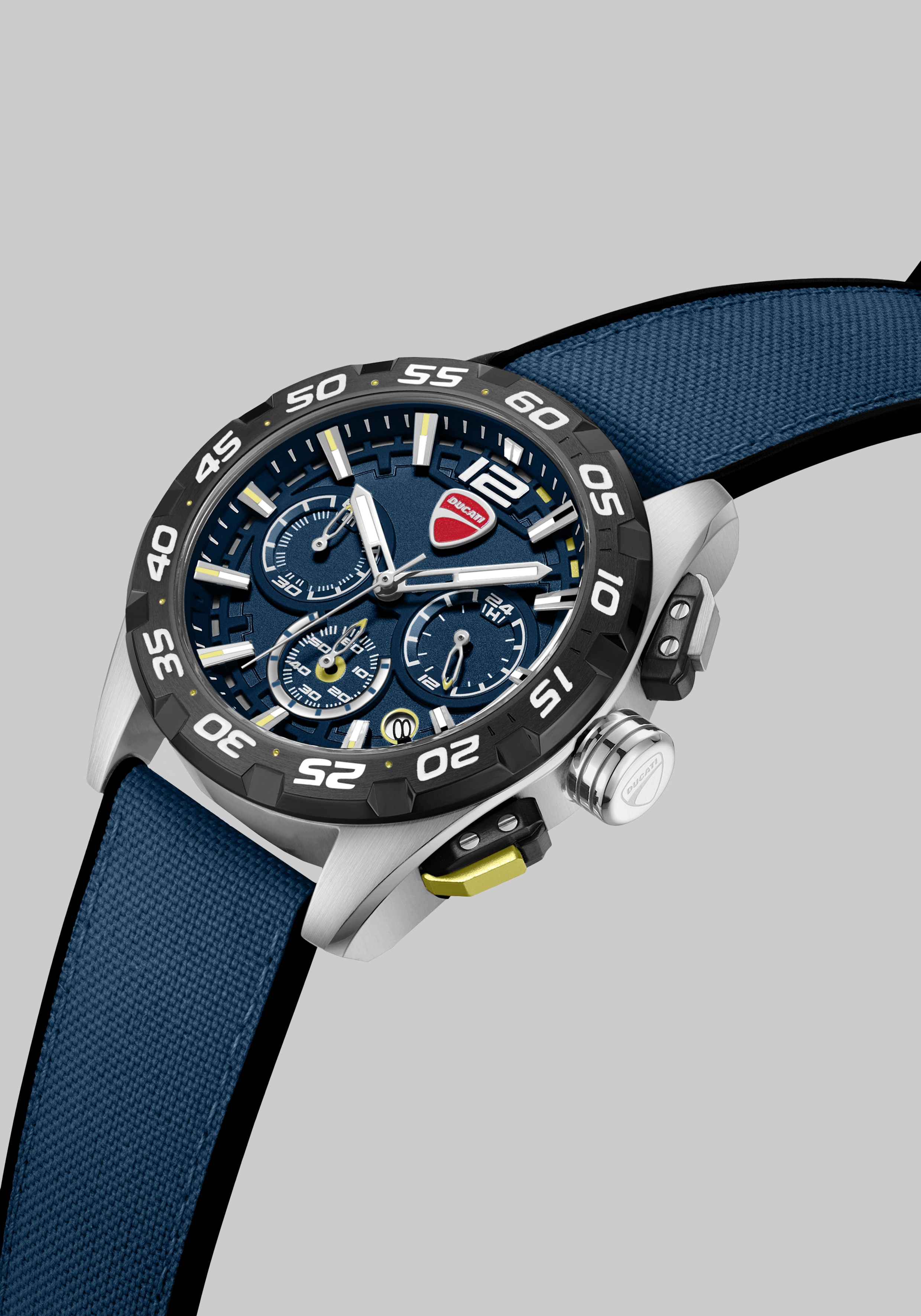 Ducati Chronograph Nylon Strap Watch