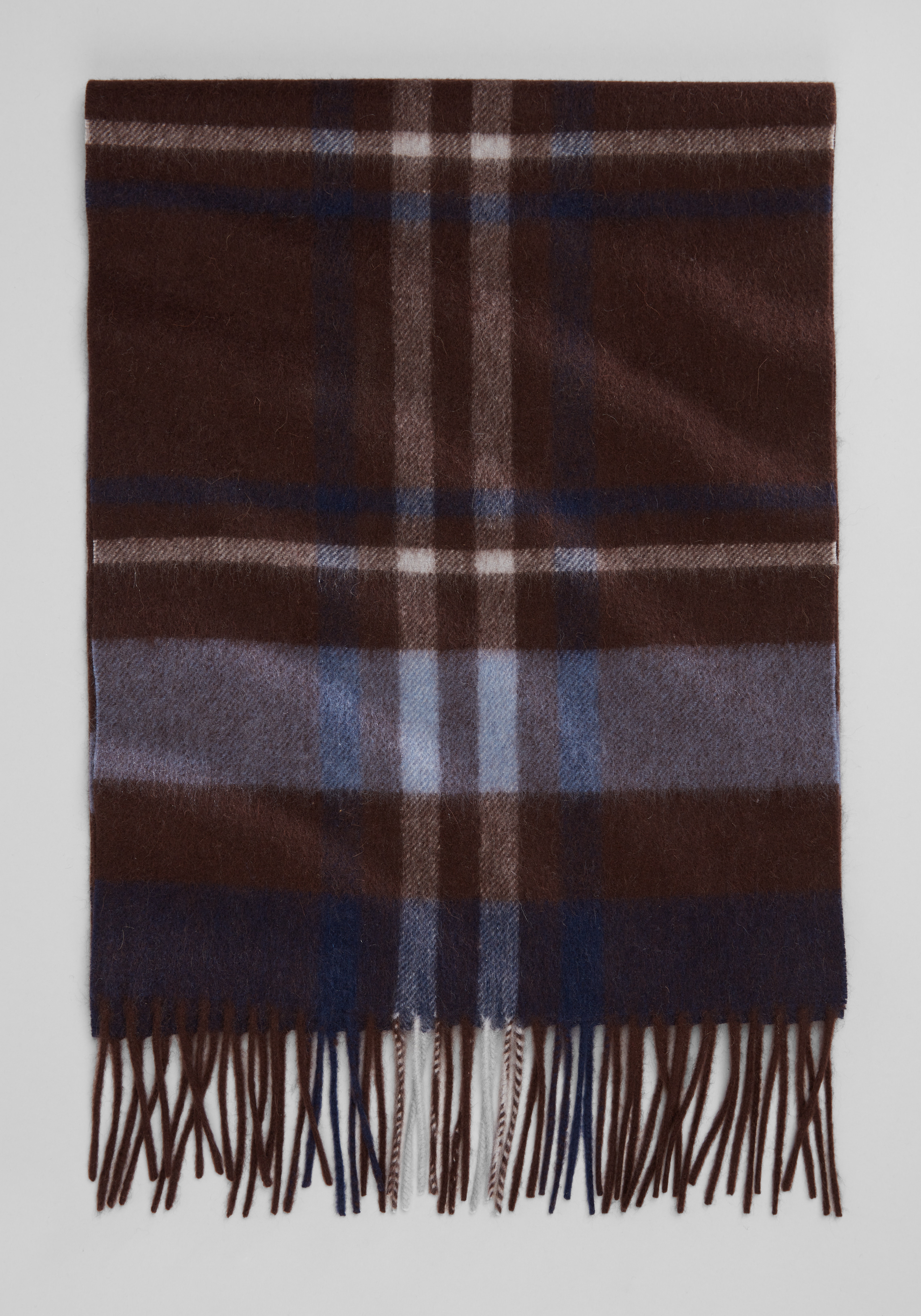 Men's Accessories, Reserve Collection Oversized Plaid Cashmere Scarf - Jos A Bank