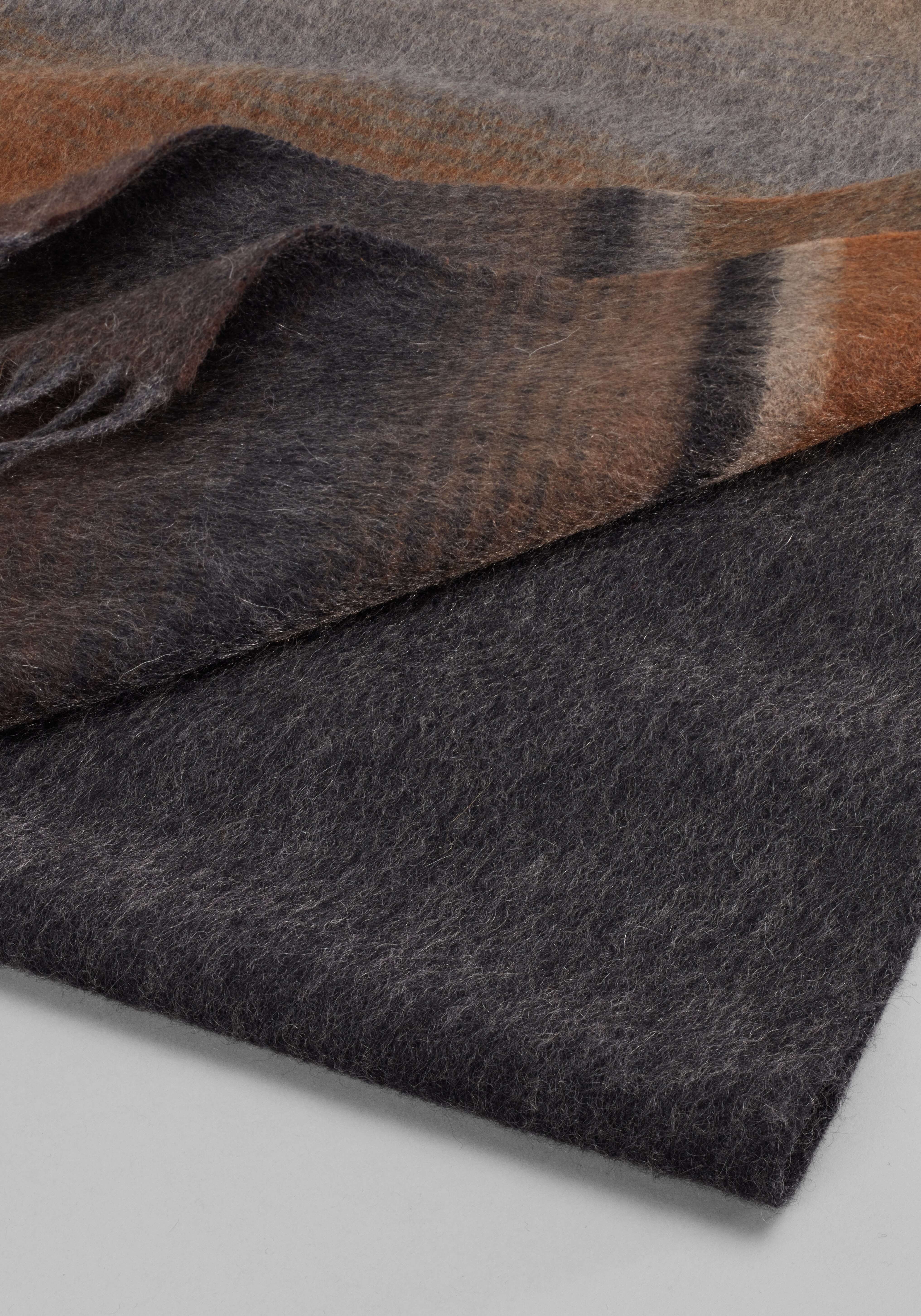 Reserve Collection Ombre Stripe Cashmere Scarf