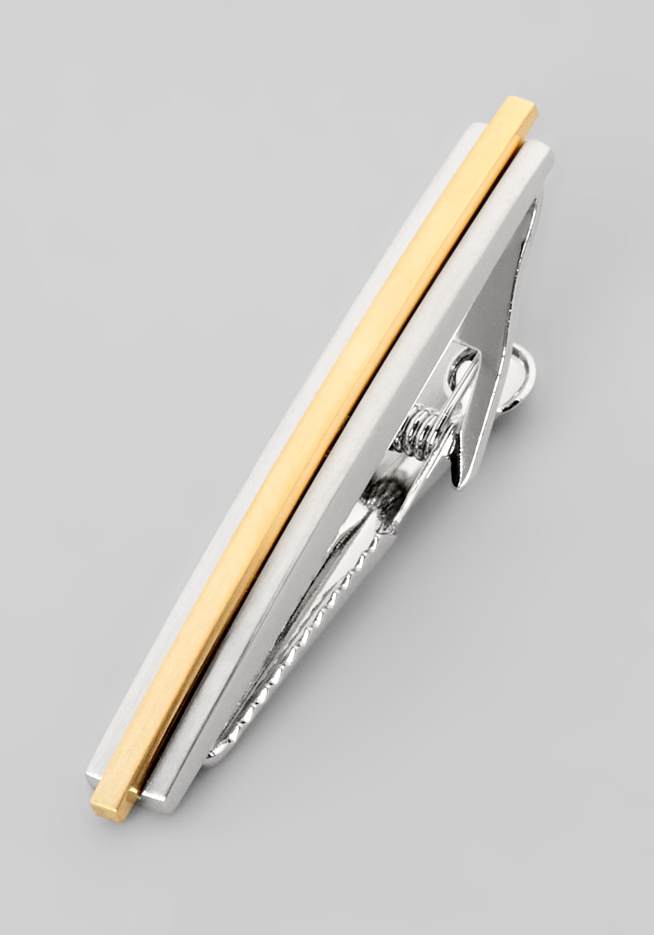 Men's Accessories, Jos. A. Bank Raised Curve Tie Bar - Jos A Bank