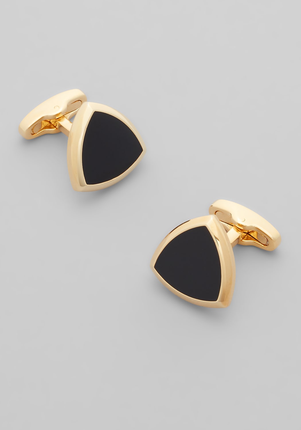 Jos. A. Bank Triangle Black Onyx Cufflinks