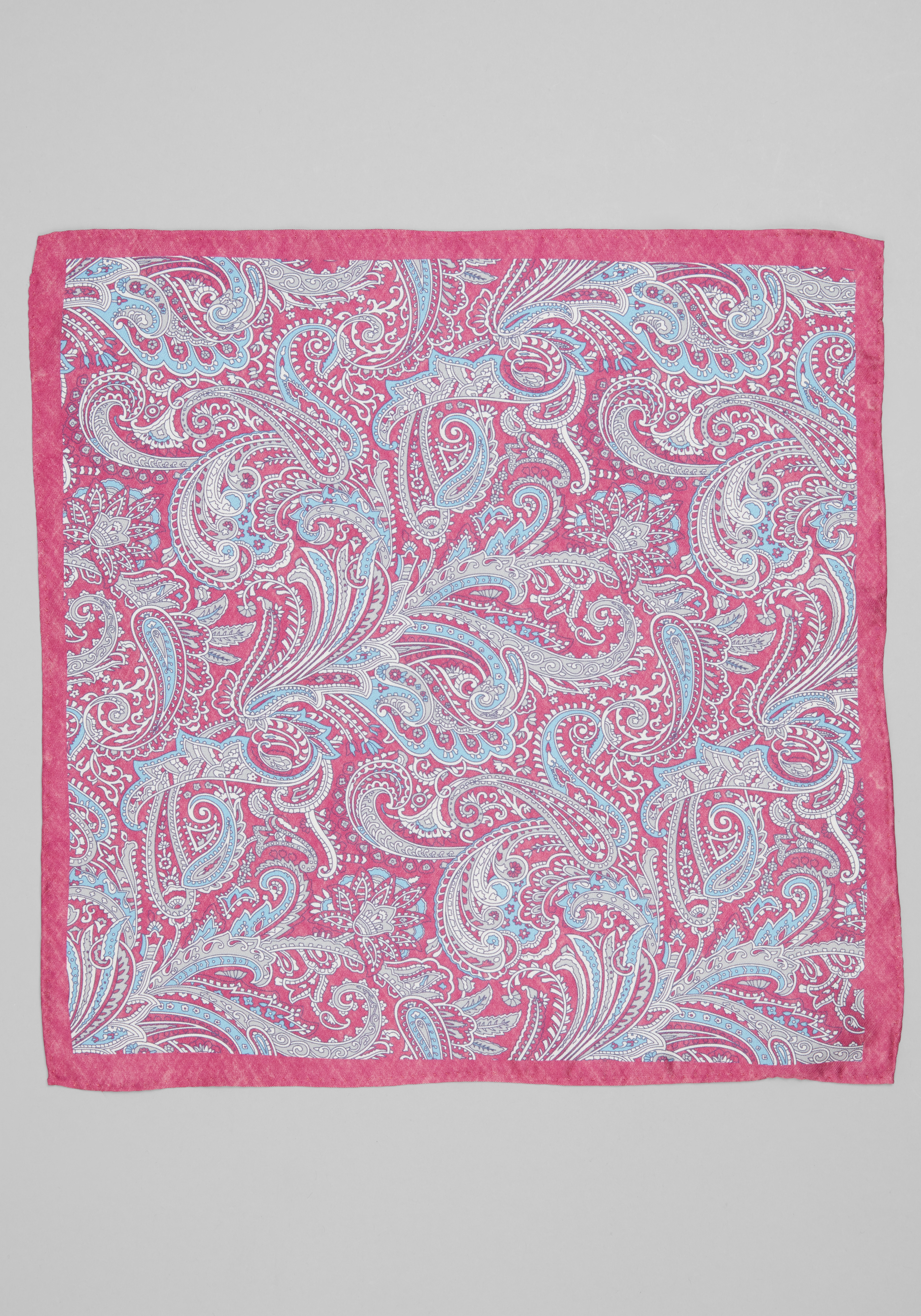 Jos. A. Bank Paradise Paisley Pocket Square