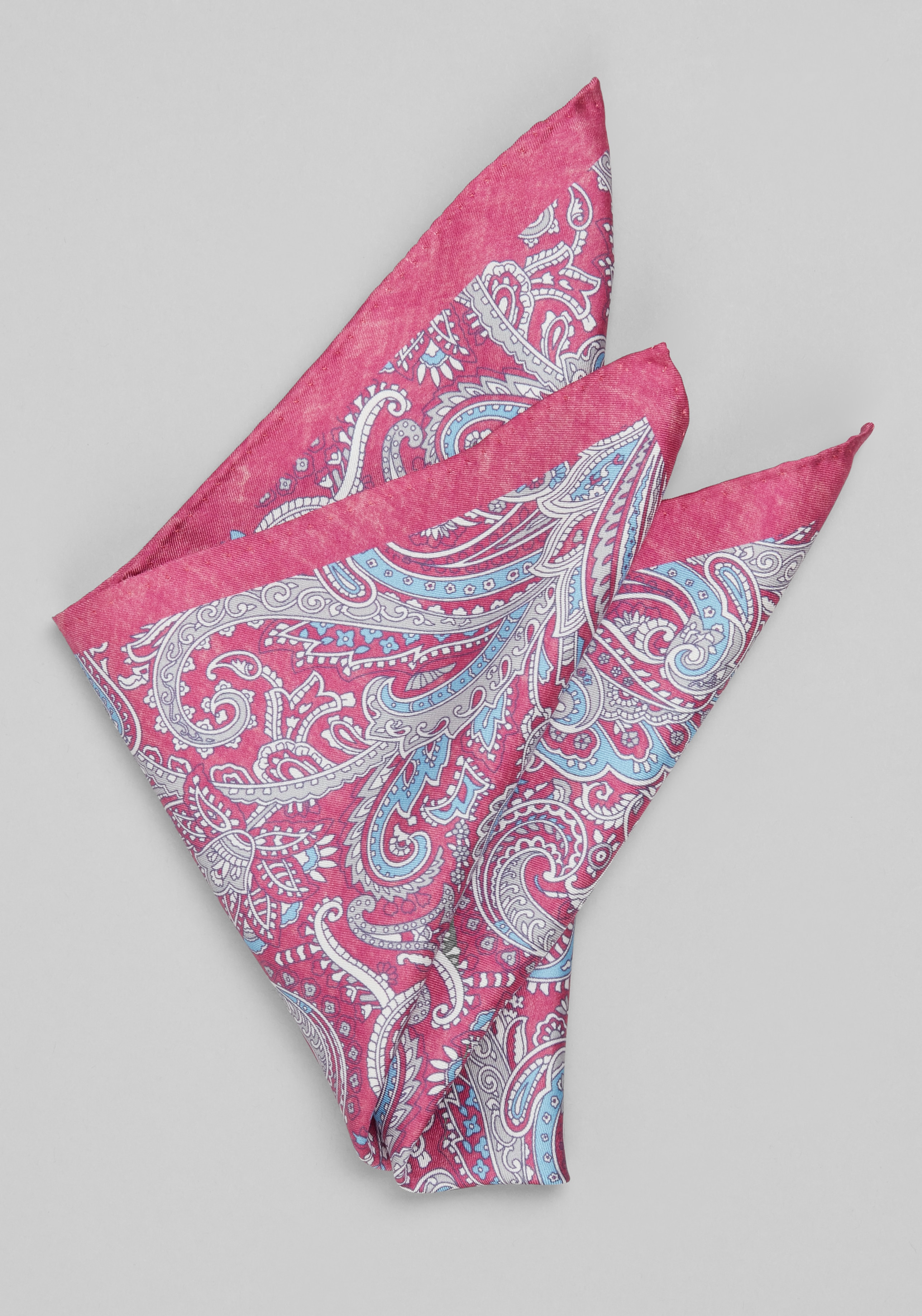 Jos. A. Bank Paradise Paisley Pocket Square