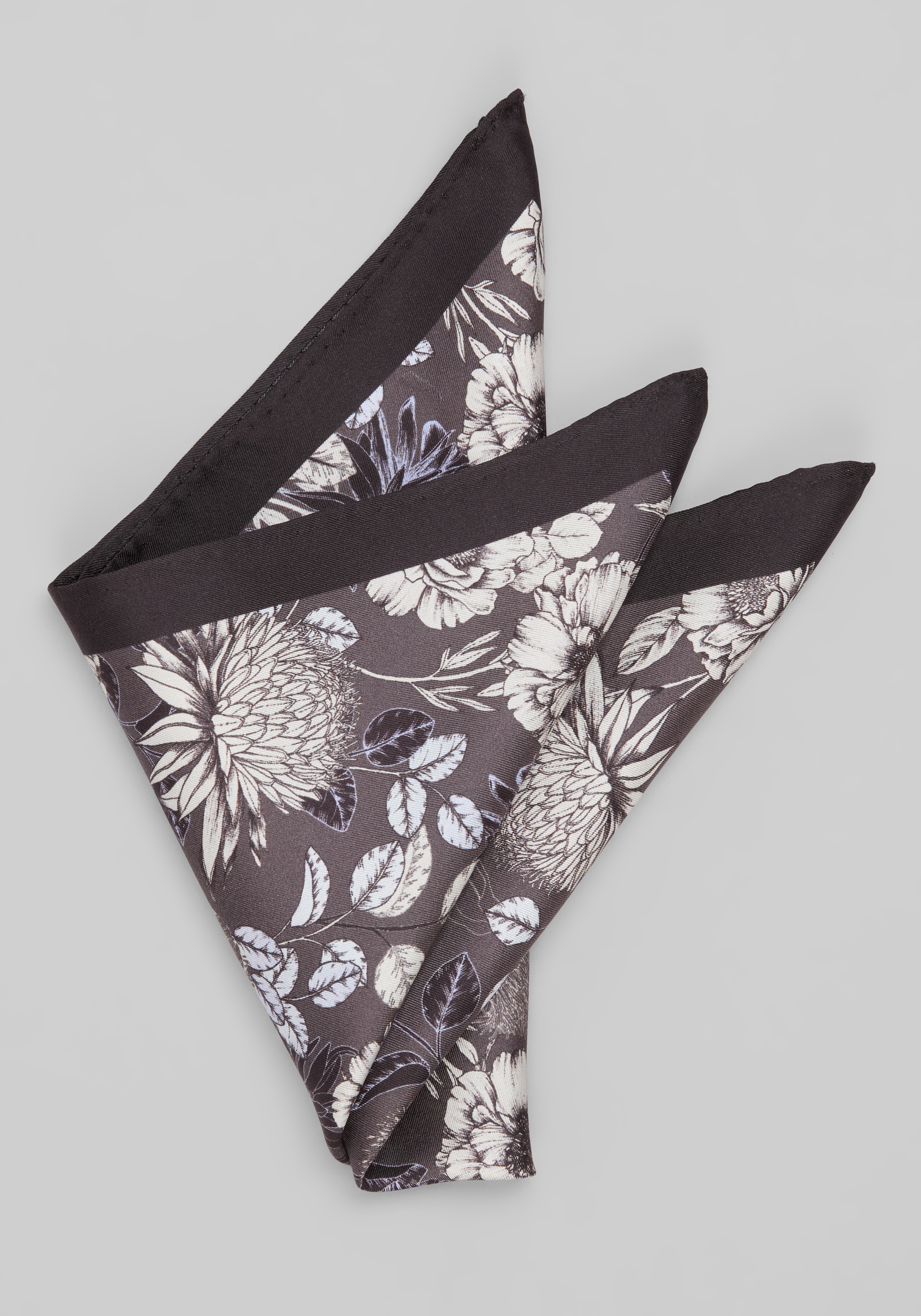 Jos. A. Bank Photographic Floral Pocket Square