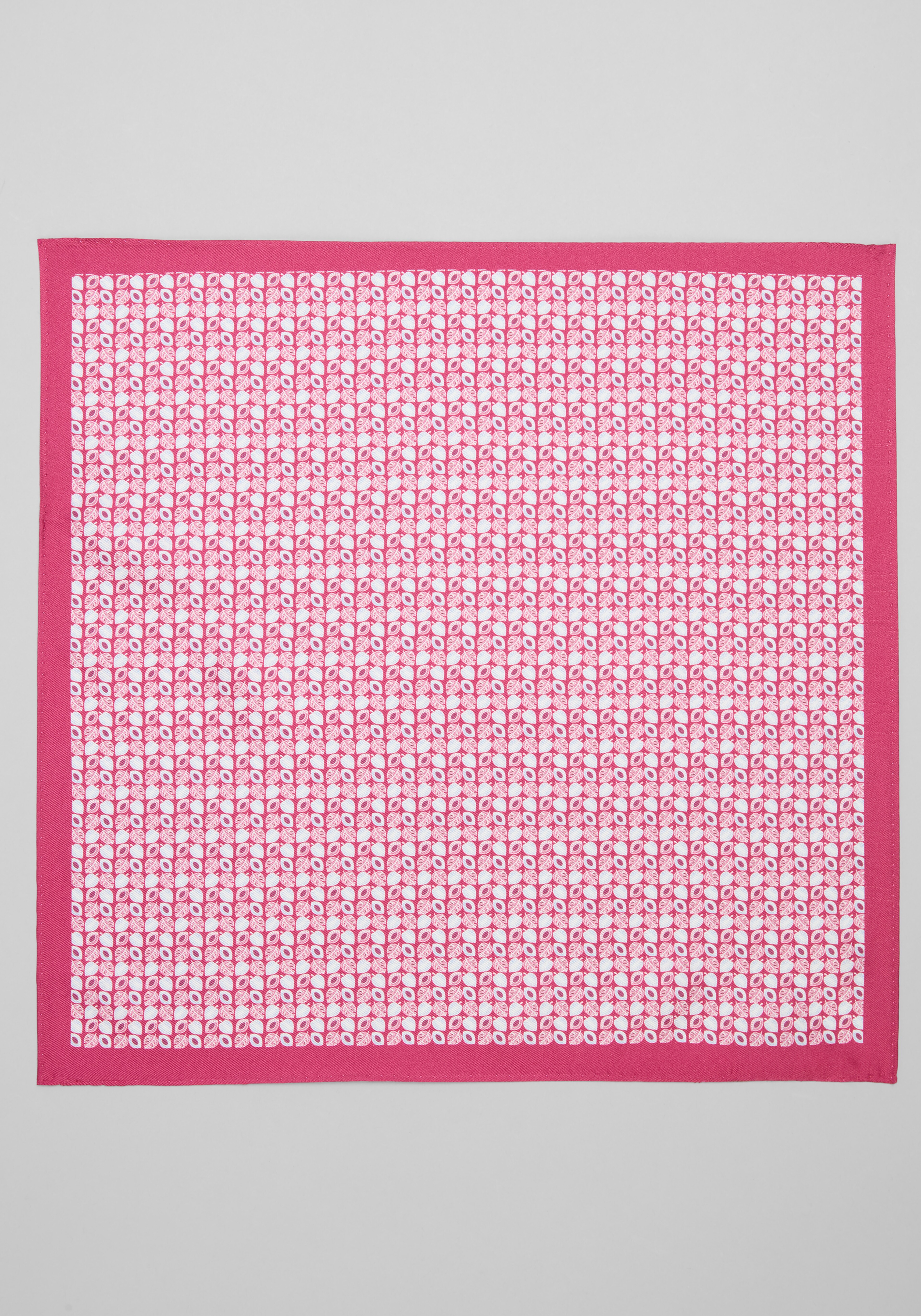Jos. A. Bank Linear Leaves Silk Pocket Square