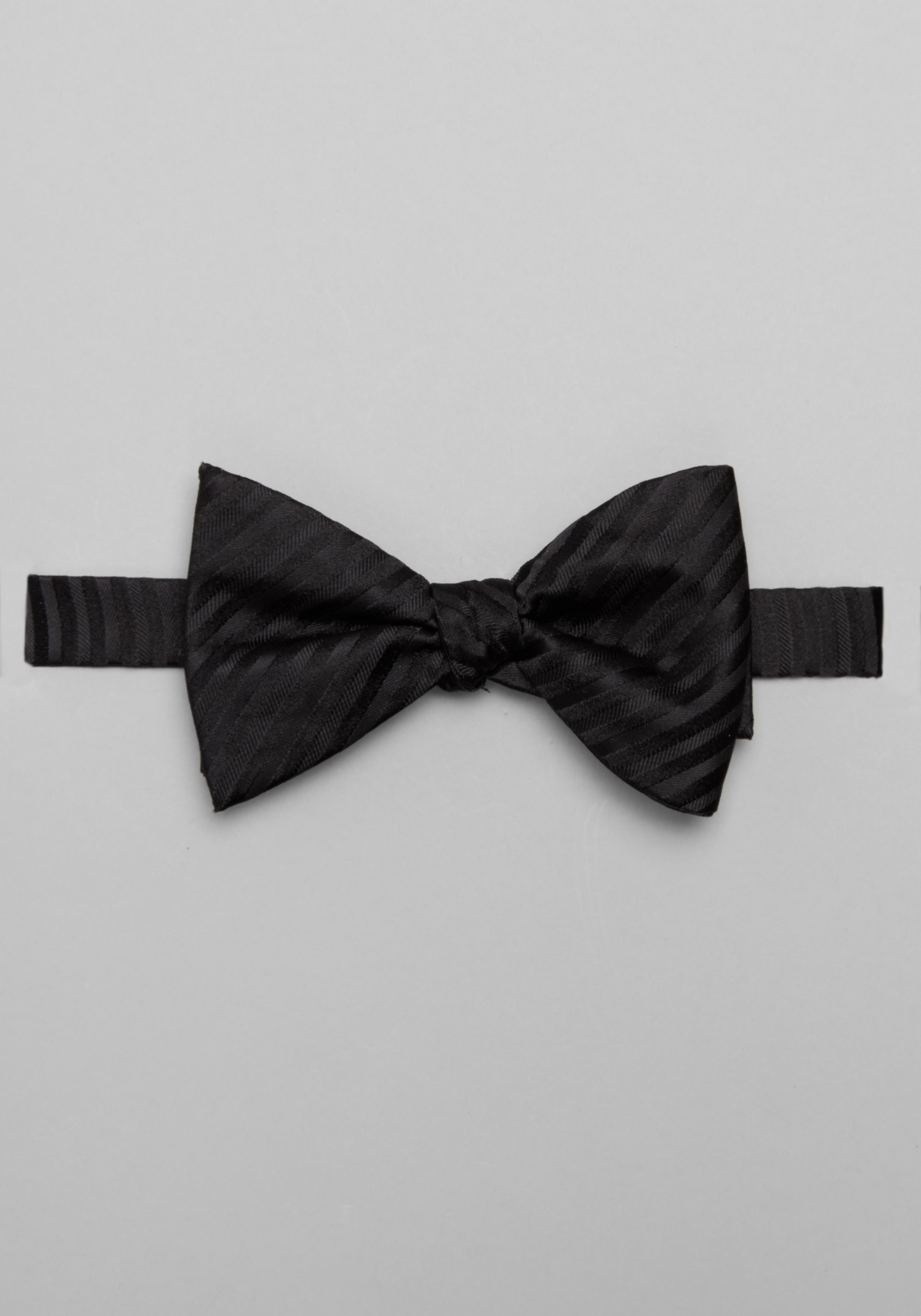 Men's Accessories, Jos. A. Bank Tonal Stripe Pre-Tied Big Bow Tie - Jos A Bank